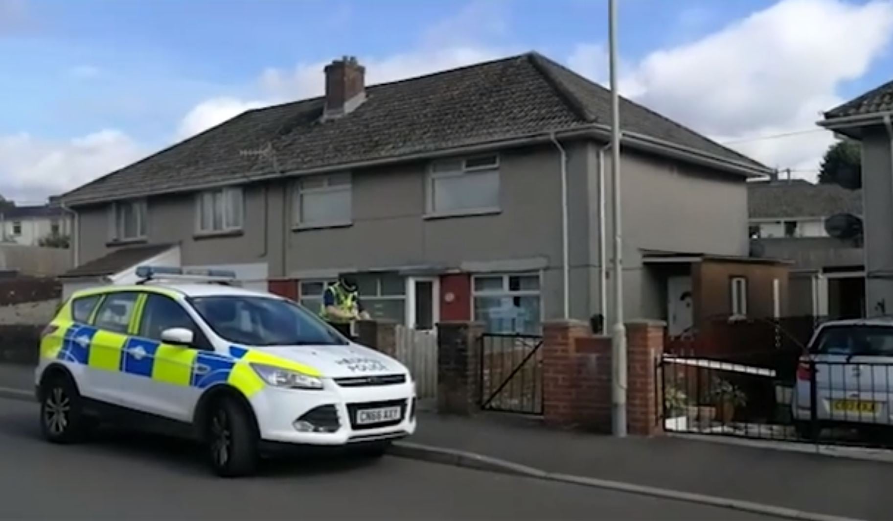 Police were making inquiries in Bridgend after the boy’s death