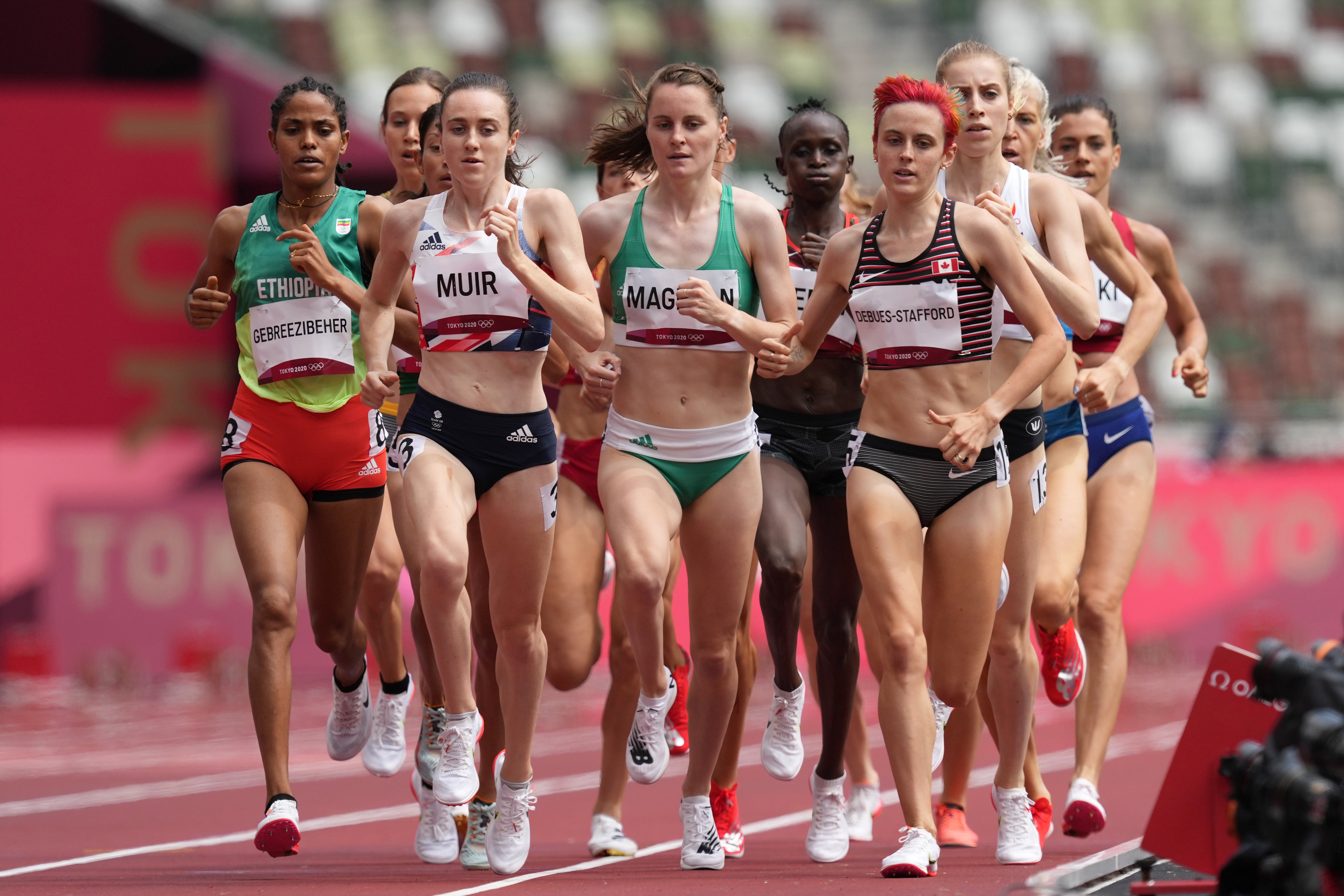 Great Britain’s Laura Muir reached the 1500m semi-finals (Martin Rickett/PA)