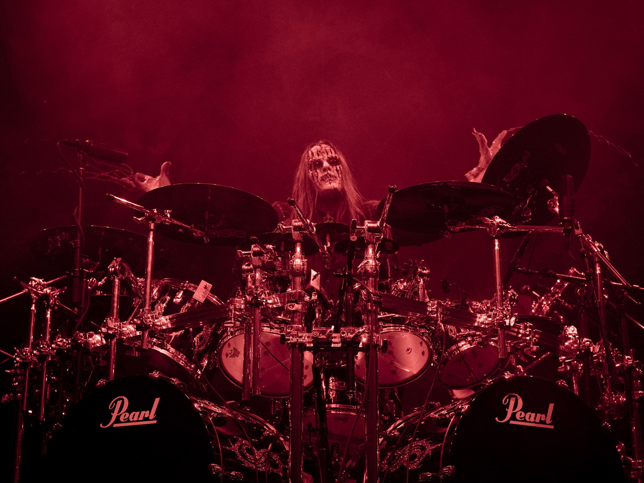 Jordison at the Hollywood Palladium in 2009