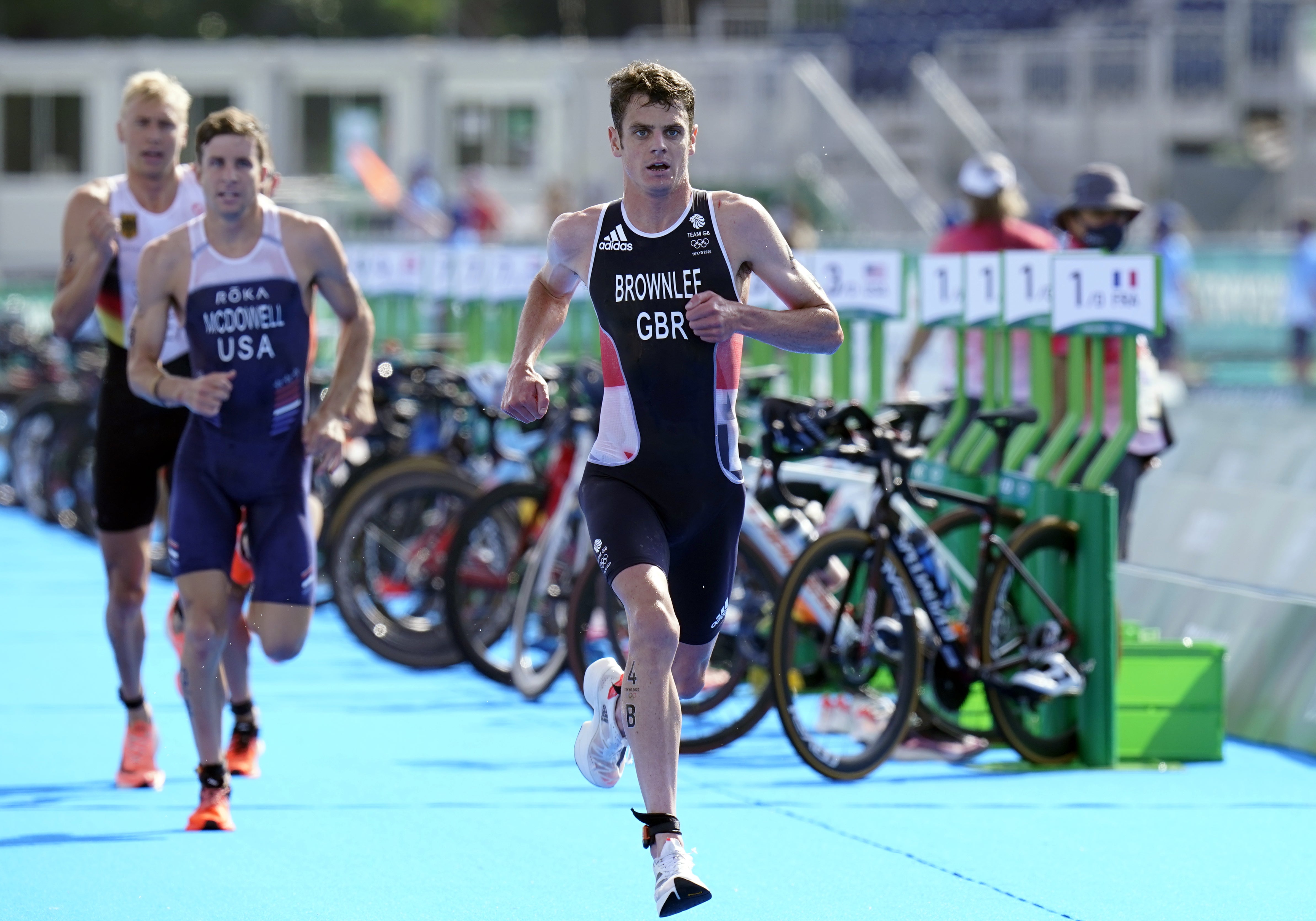 Jonny Brownlee has completed his set of Olympic medals (Danny Lawson/PA)