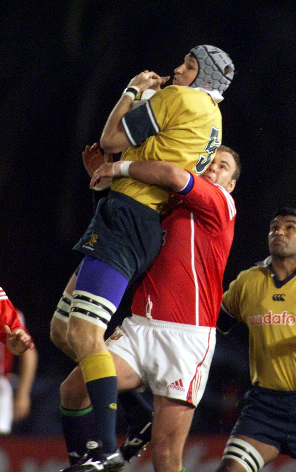 Justin Harrison’s lineout prowess proved crucial in 2001 (David Davies/PA)