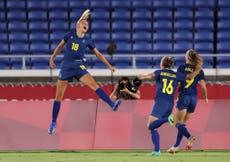 Sweden through to face Canada in gold medal match after beating Australia at Tokyo 2020