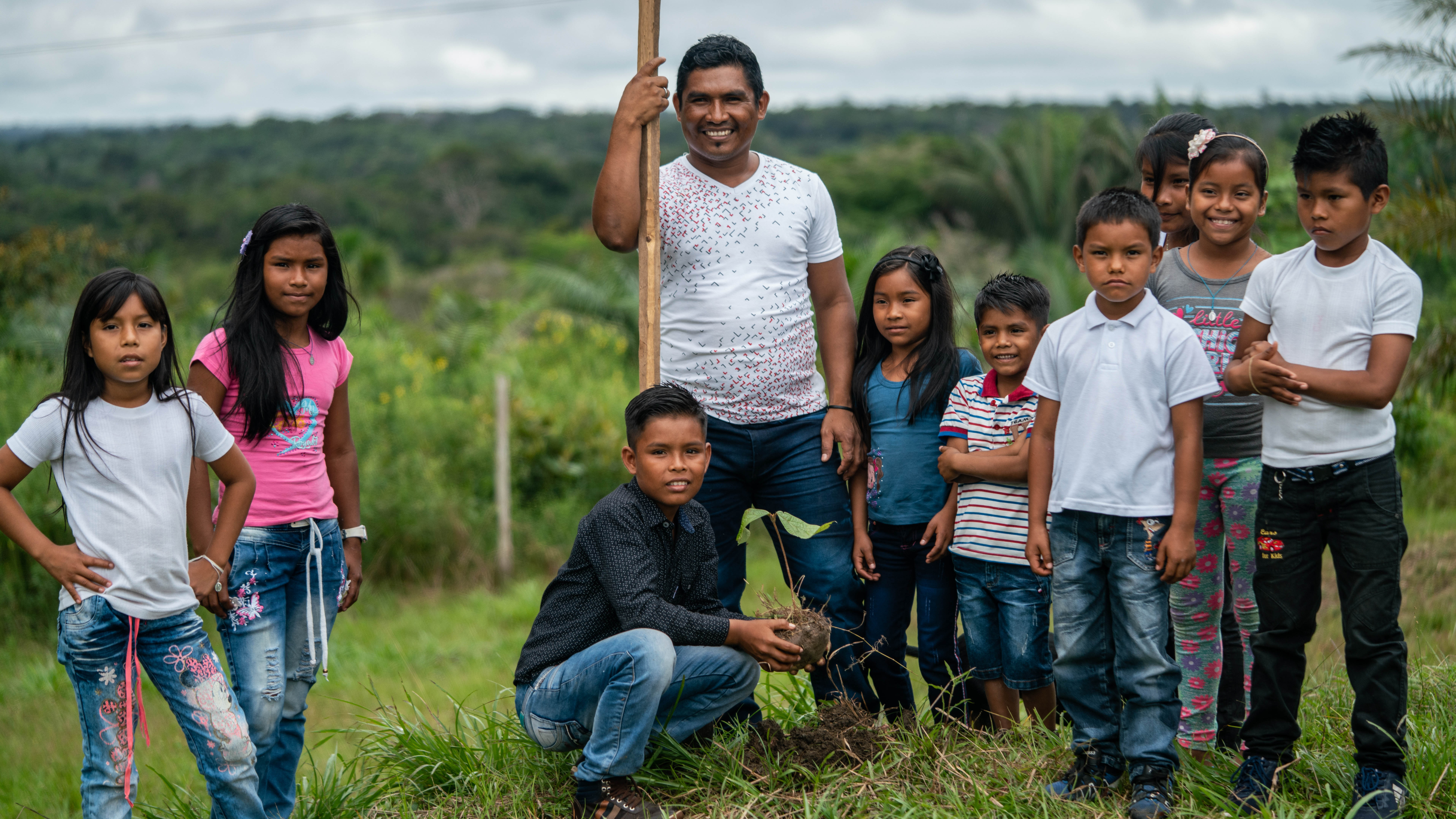 José Jesús Zafiama, a school teacher and a former member of the Ecosystem Services Assessment Technical Team, La Chorrera, Colombian Amazon