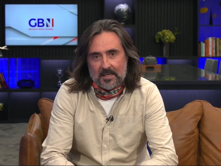 GB News presenter Neil Oliver claimed weather maps are ‘fearmongering’