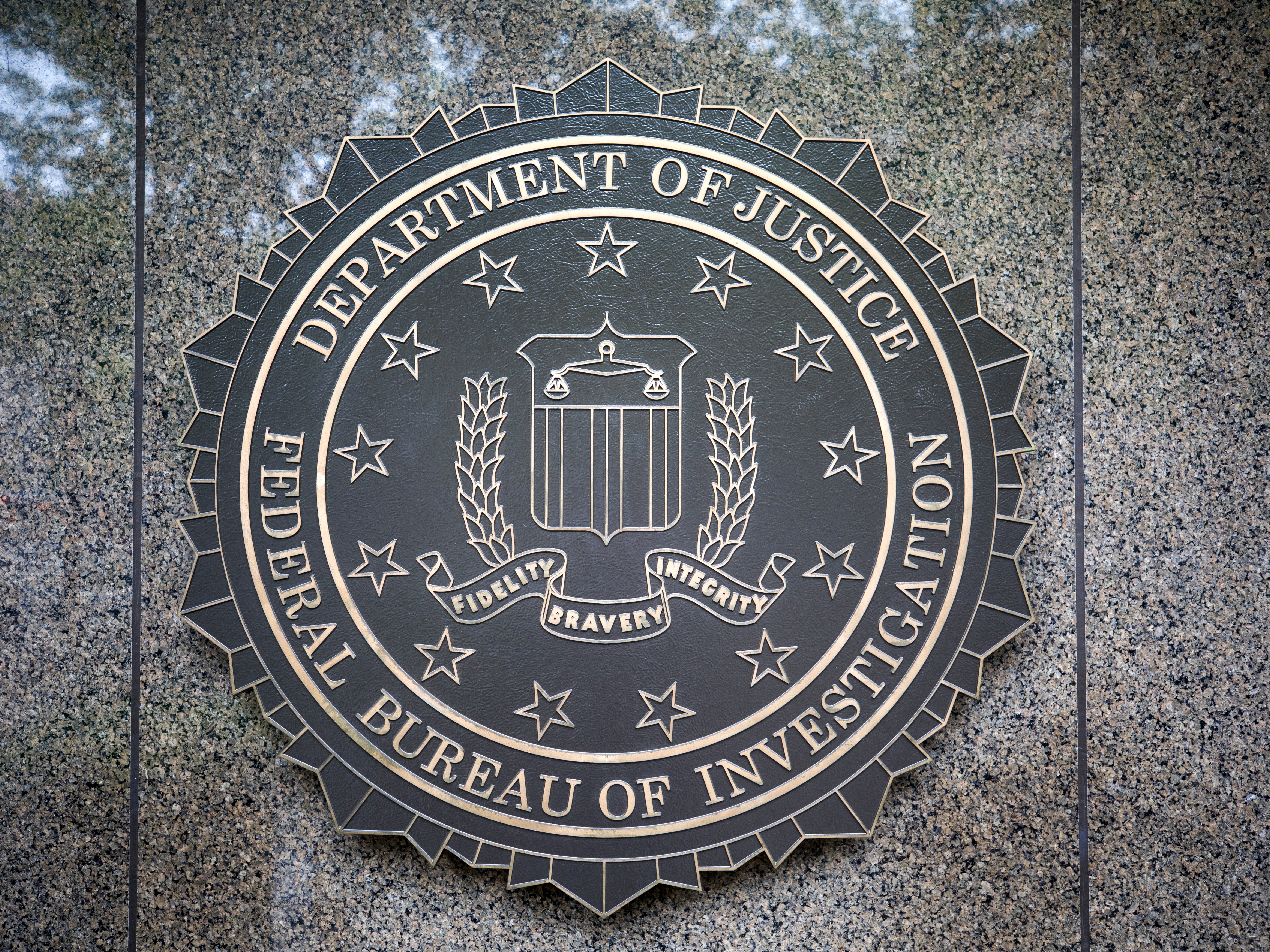 The seal of the FBI