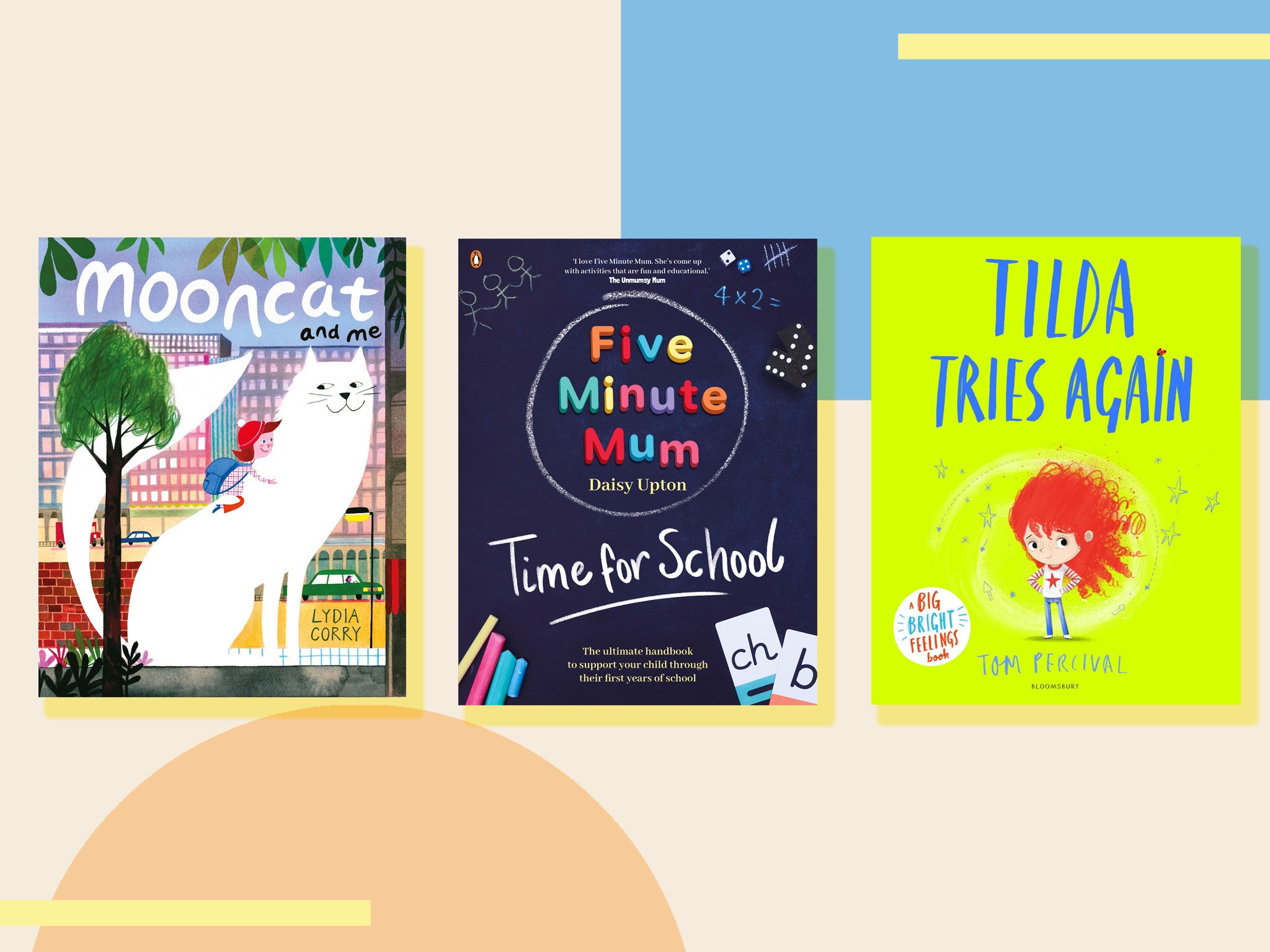 Calm those first day nerves with a choice of gorgeous illustrations, fun activities and encouraging storylines