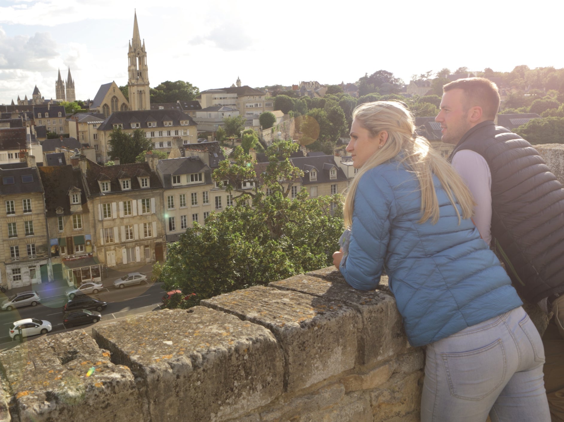 French connection: Caen in Normandy