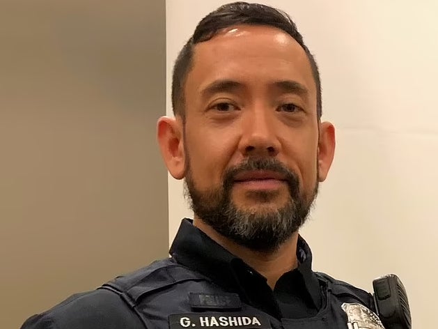 DC Metropolitan Police Officer Gunther Hashida, who took his own life after battling with Trump supporters during the Capitol riot.