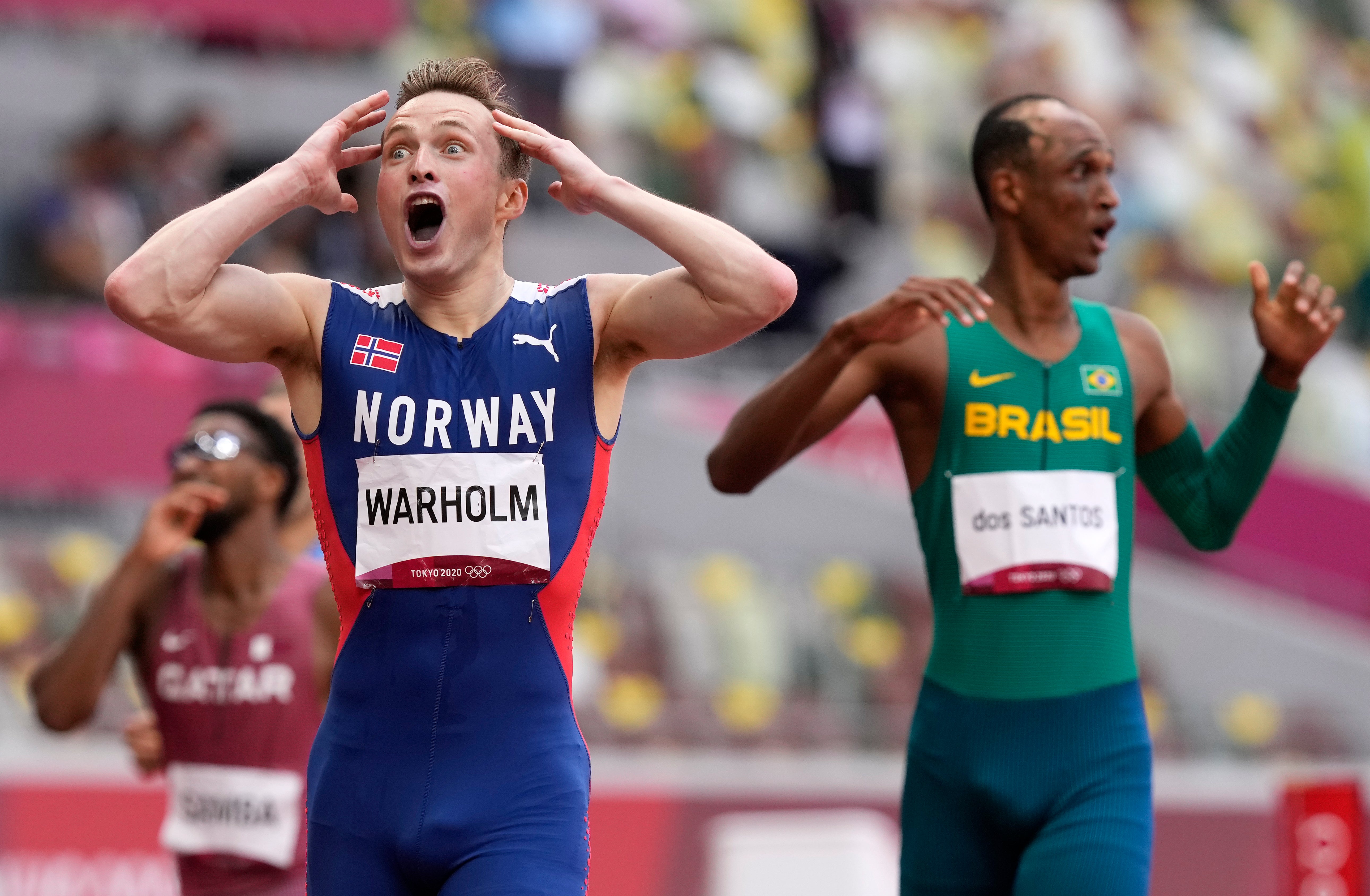 ‘This is sick’: Warholm reacts to his astonishing time