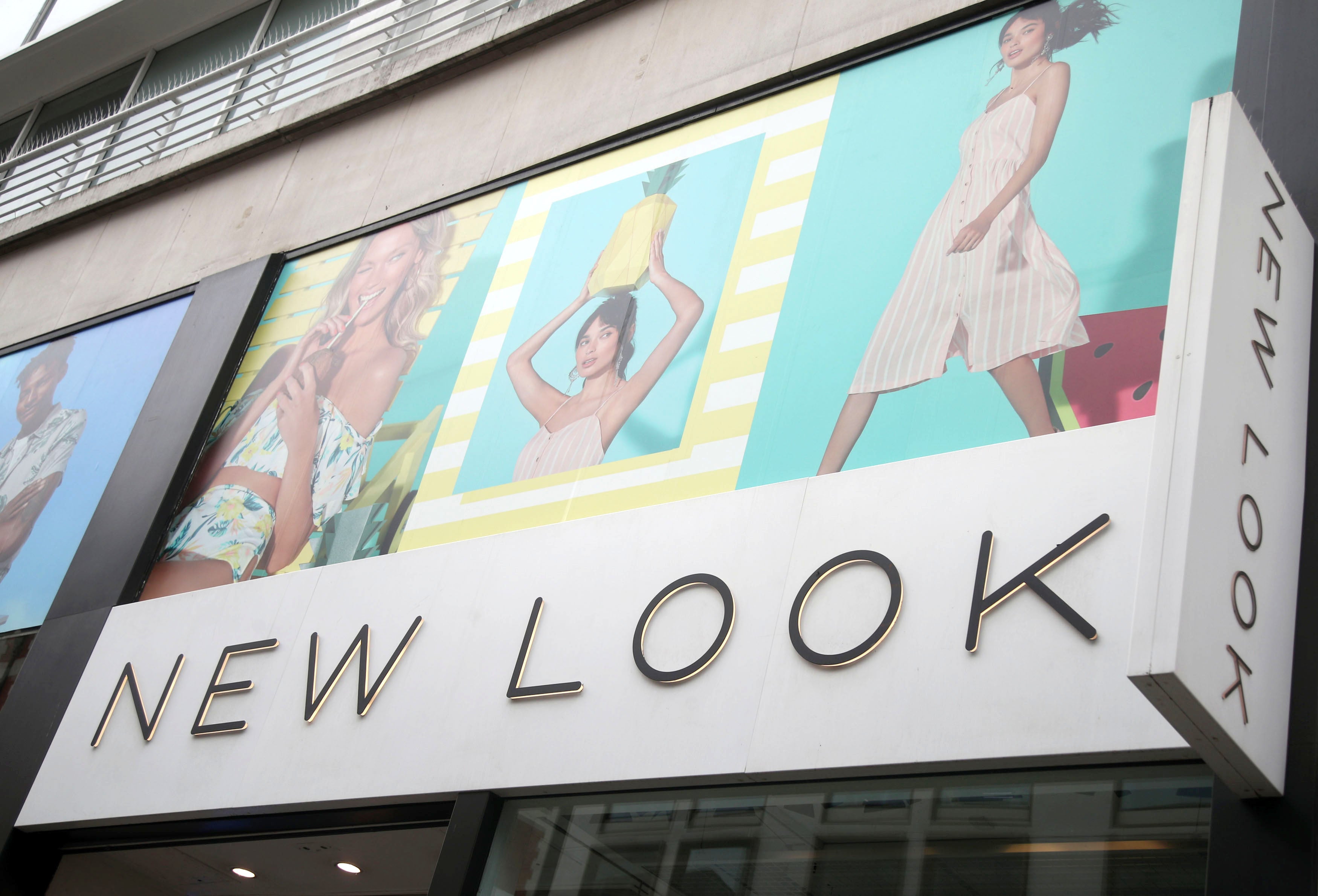 A branch of New Look on Oxford Street, central London (Yui Mok/PA)