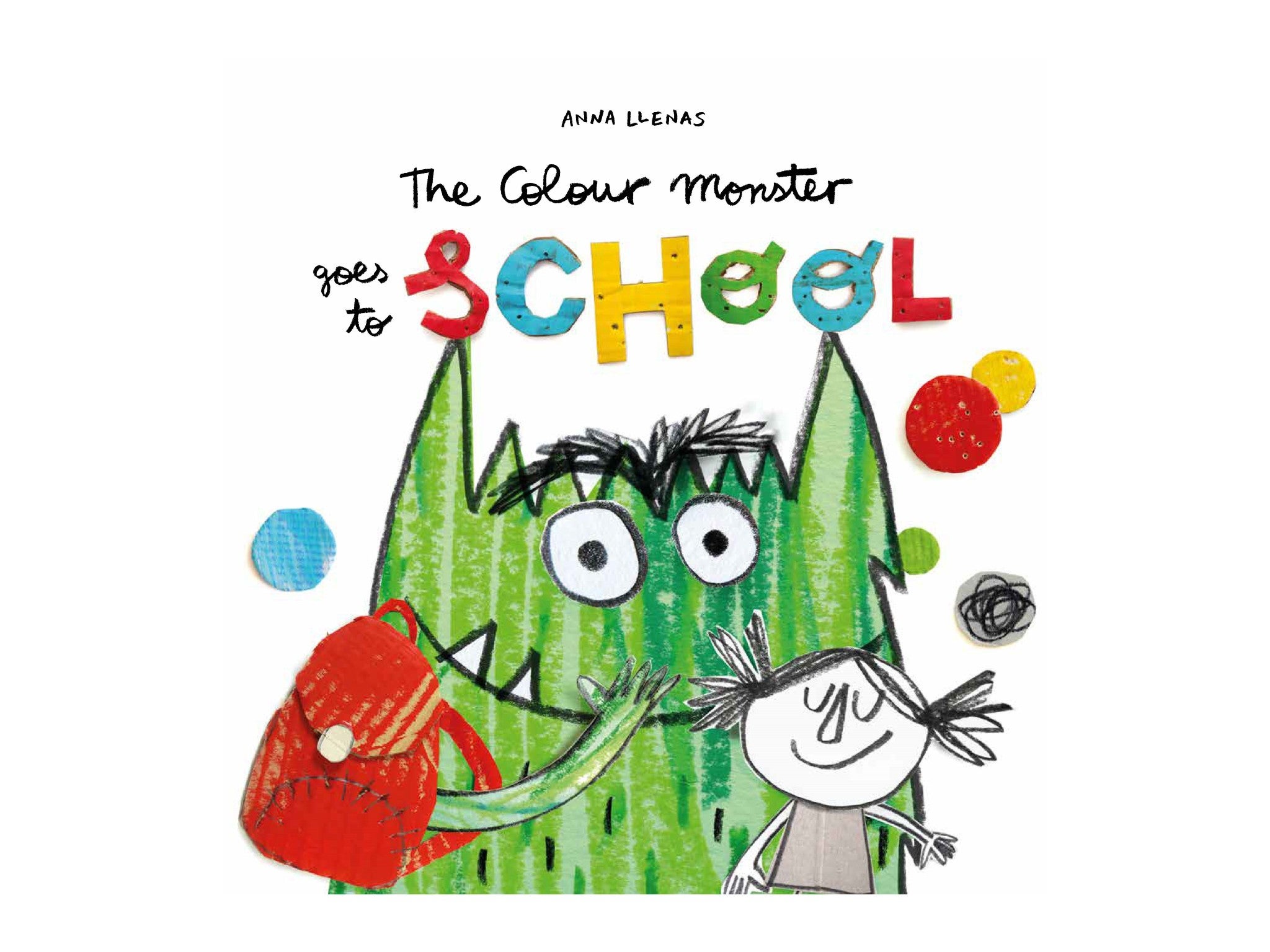 The Colour Monster Goes to School by Anna Llenas, published by Templar Books