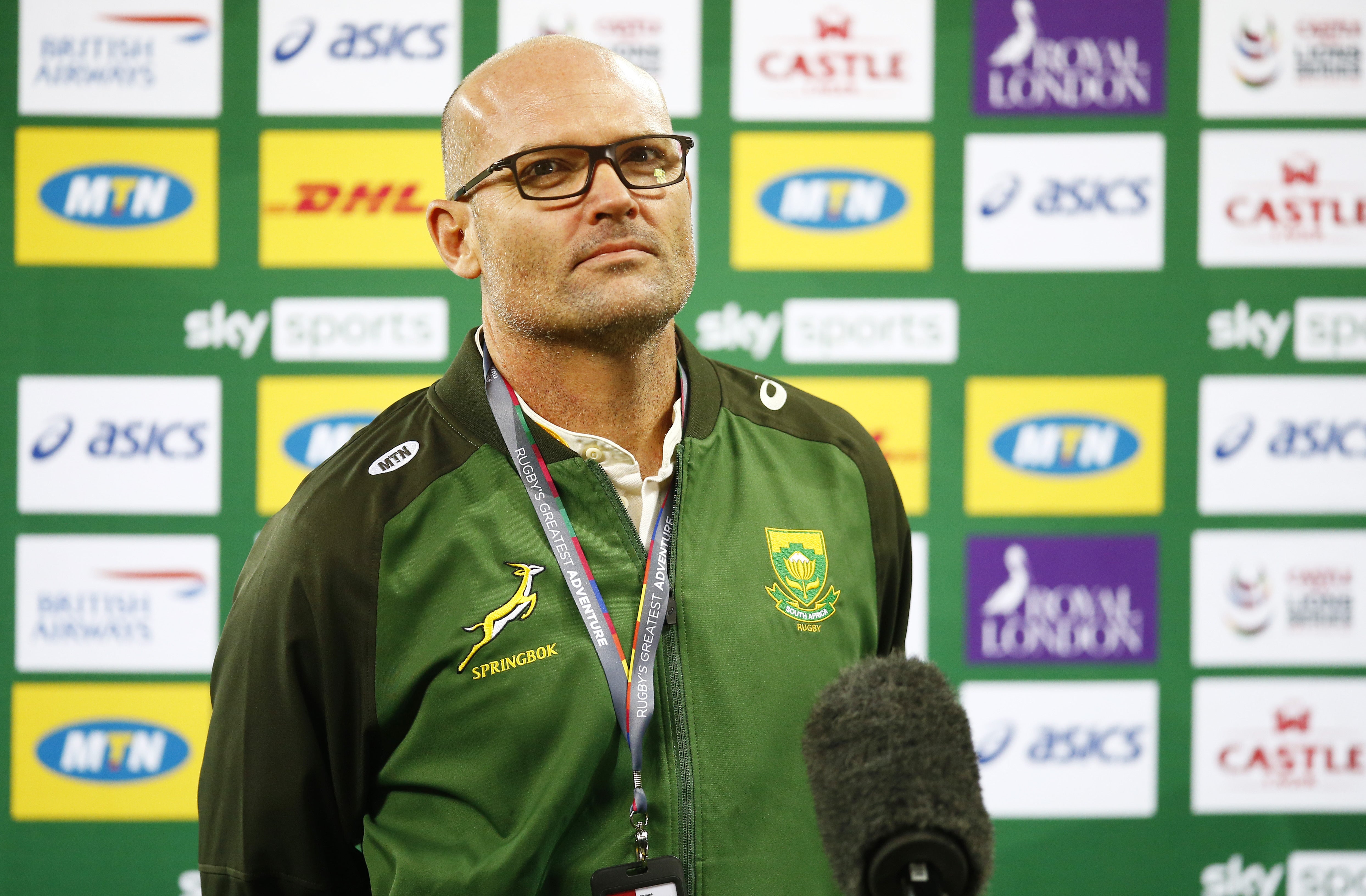 South Africa head coach Jacques Nienaber has made two personnel changes (Steve Haag/PA)