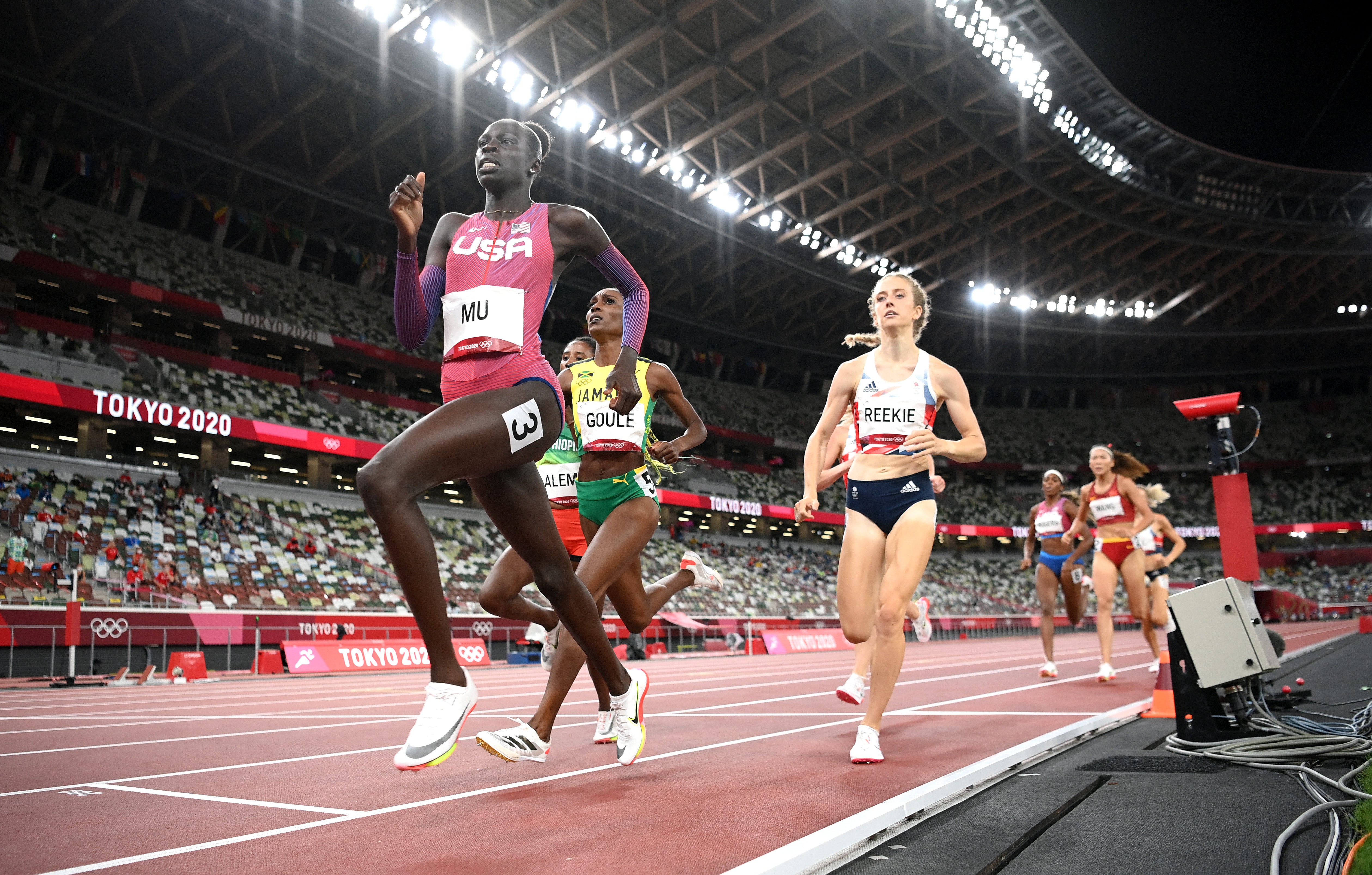 Jemma Reekie finished fourth for Team GB