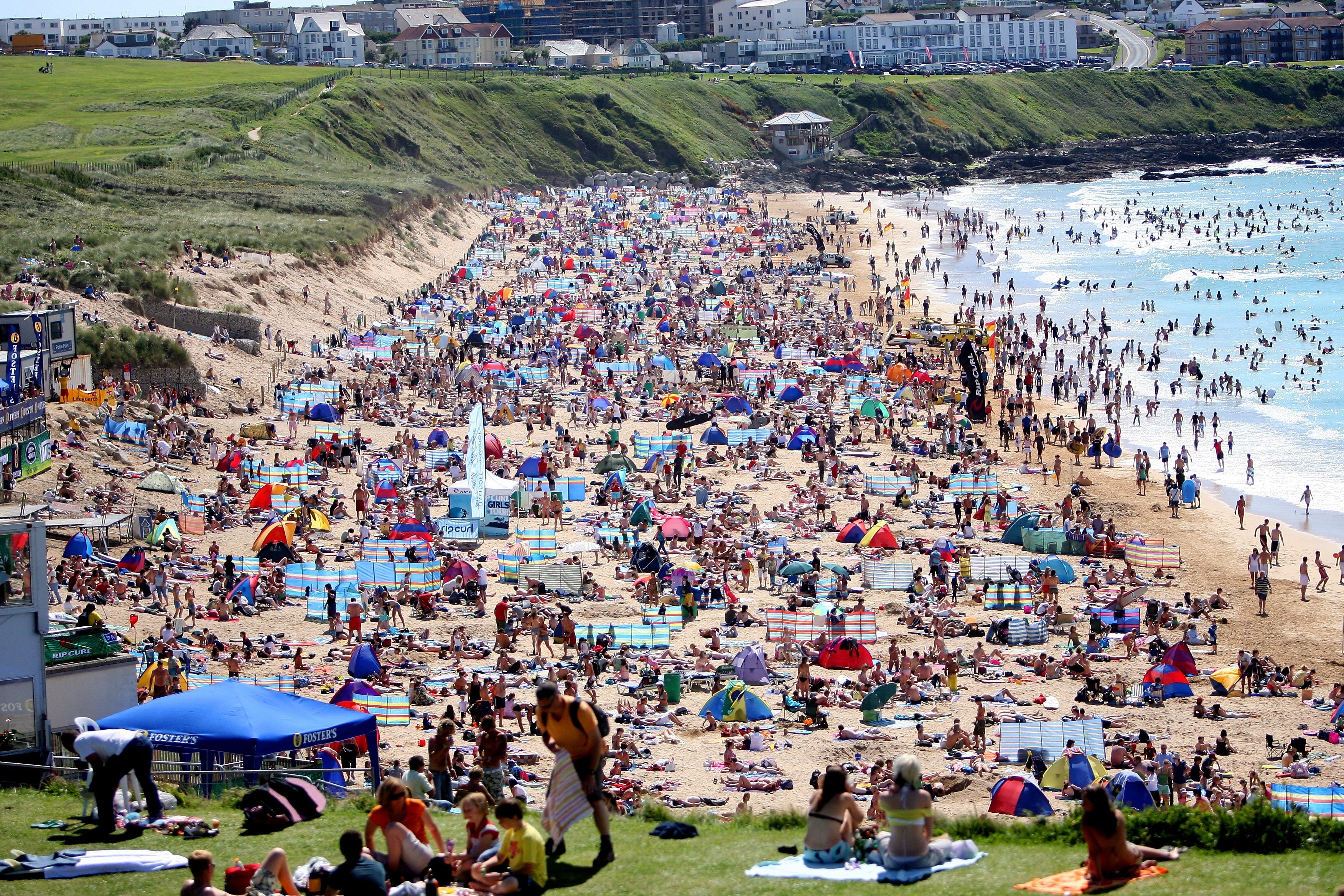 Wish you weren’t here: Newquay at the height of summer