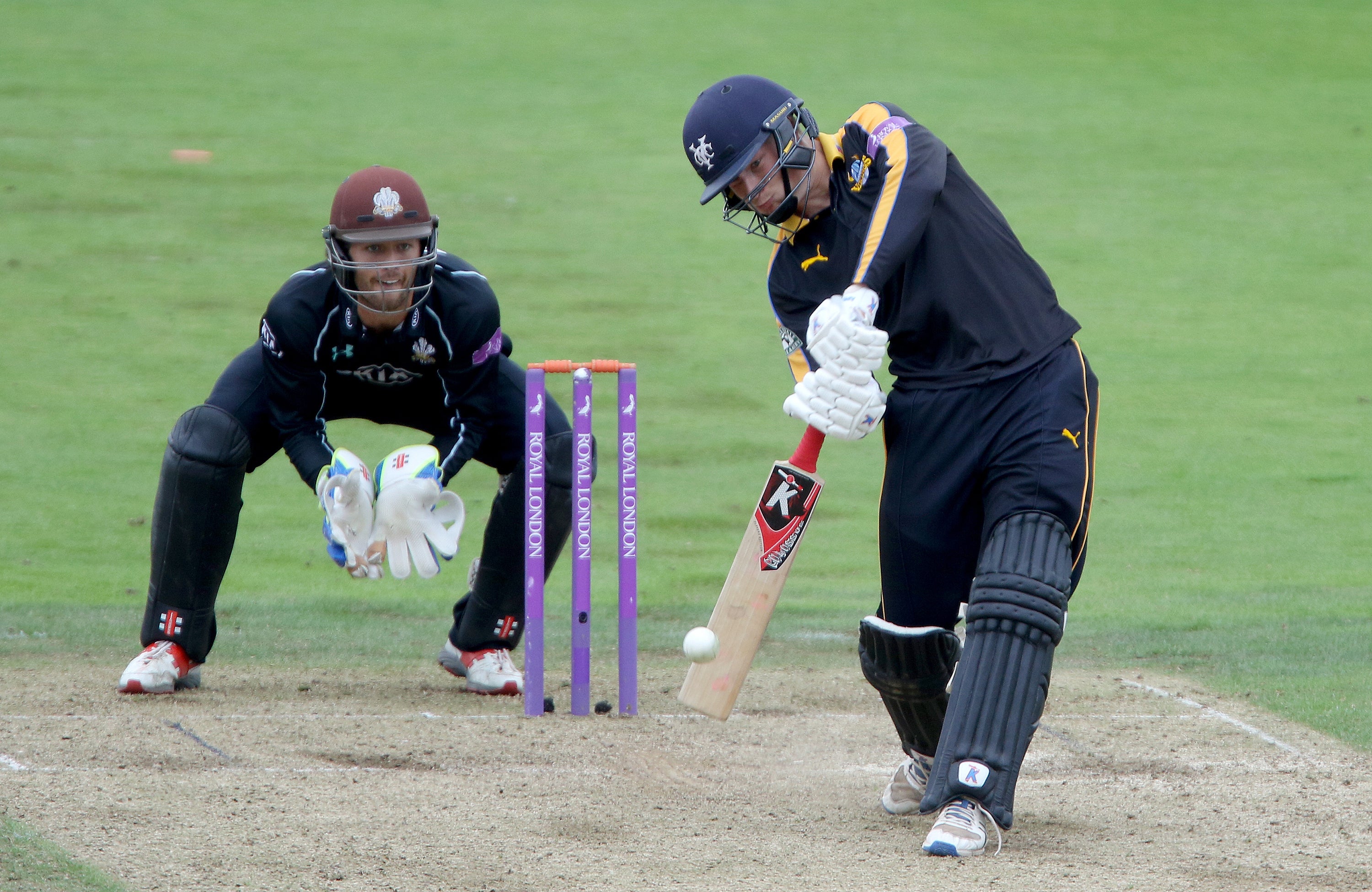 Matthew Waite hit an unbeaten 42 from just 16 balls and took two new-ball wickets as Yorkshire secured a 39-run Royal London One Day Cup win over Warwickshire (Richard Sellers/PA)