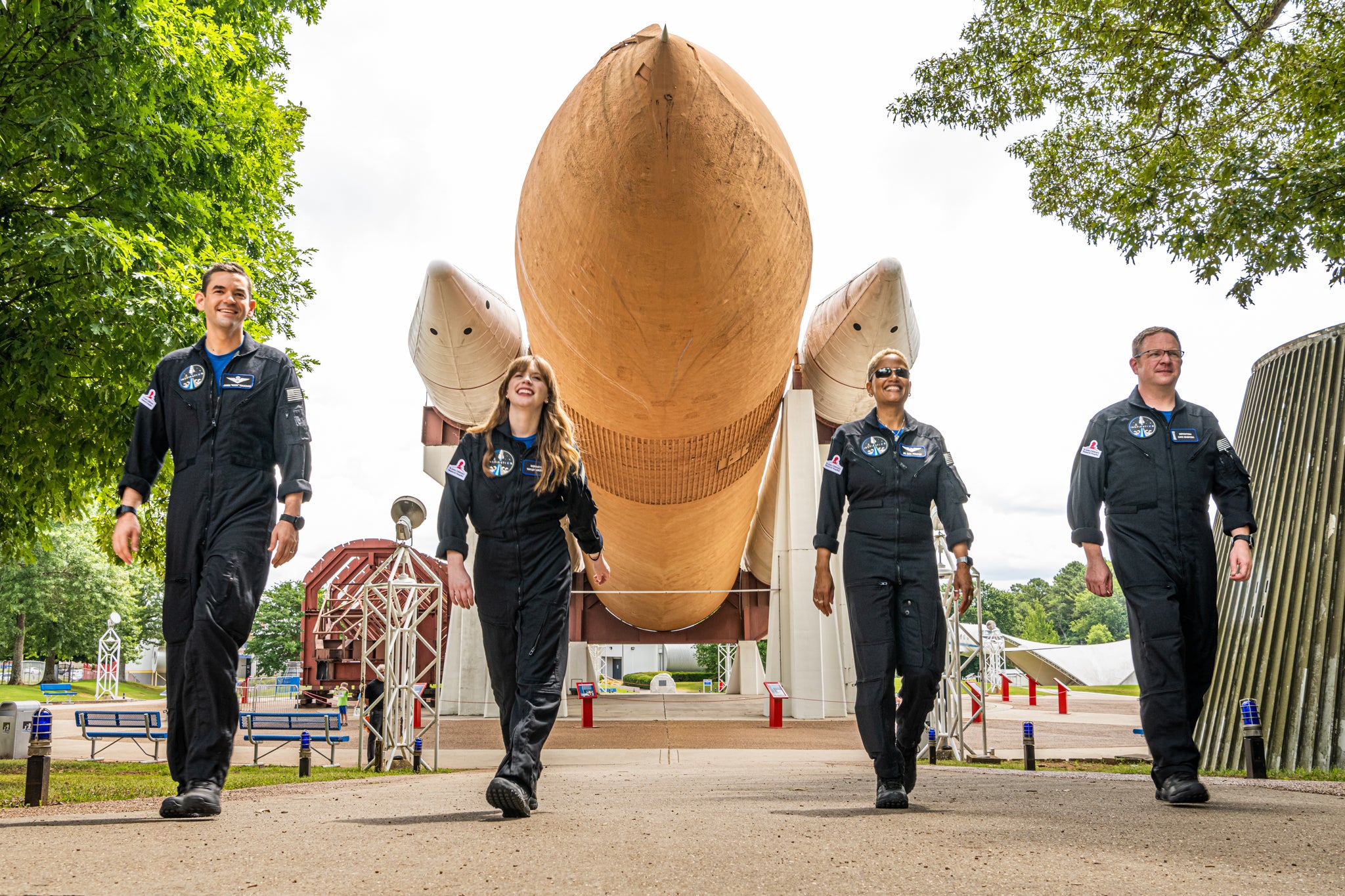 Jared Isaacman, Hayley Arceneaux, Dr Sian Proctor, and Chris Sembroski in ‘Countdown: Inspiration4 Mission to Space'