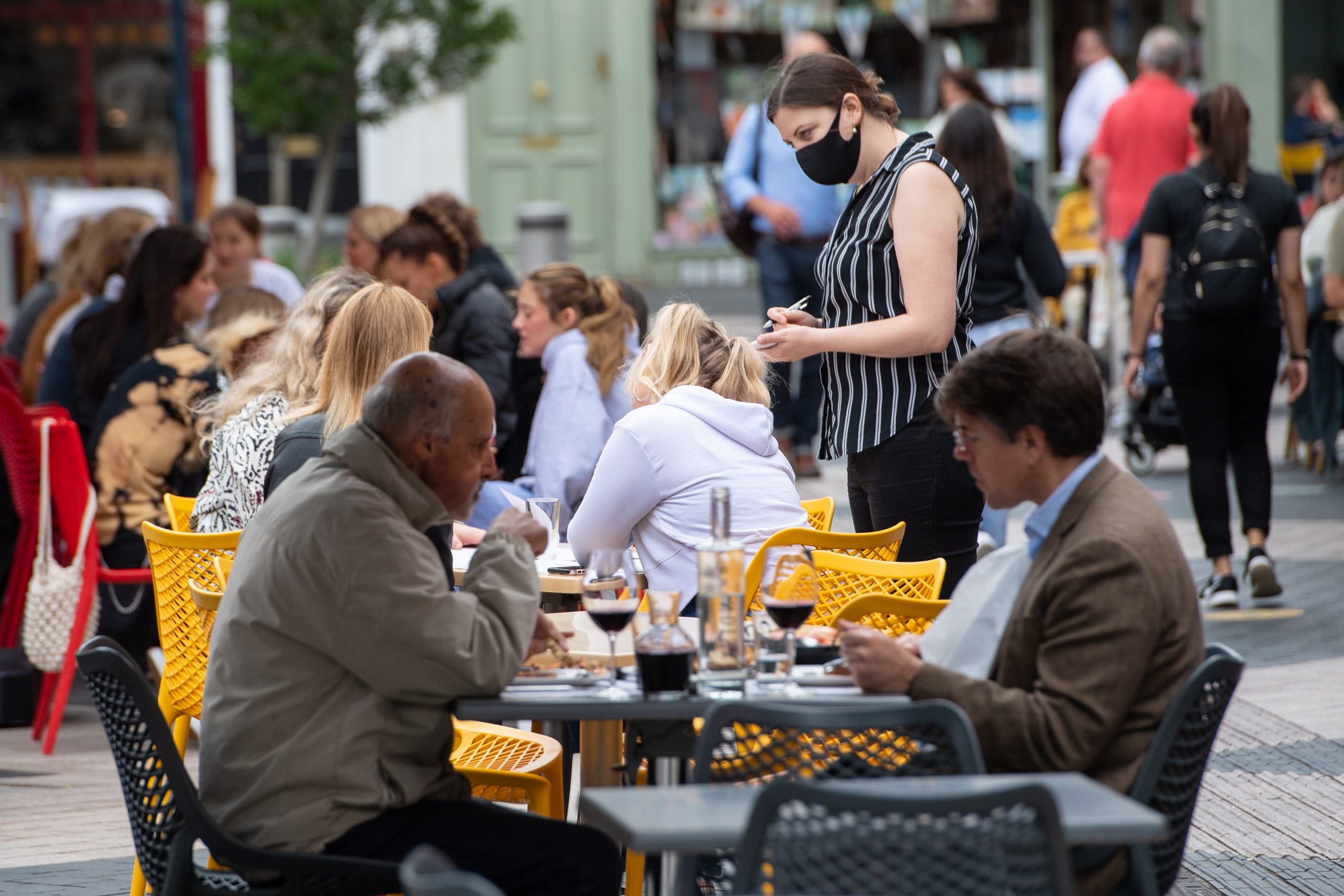 Tips paid by diners are relied upon by waiting staff to bolster their basic wage