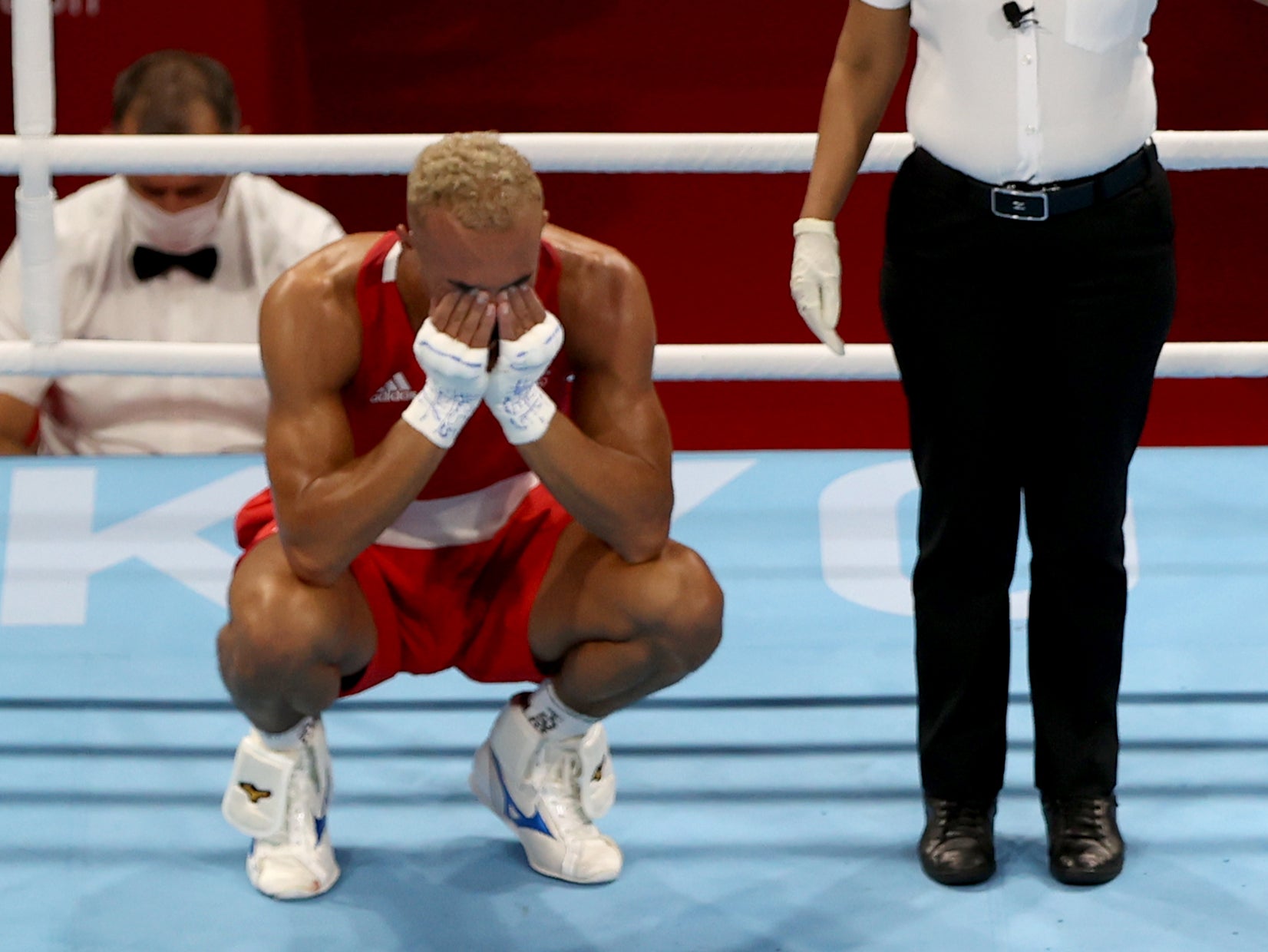 Ben Whittaker claimed a silver medal at the Tokyo Olympics last year