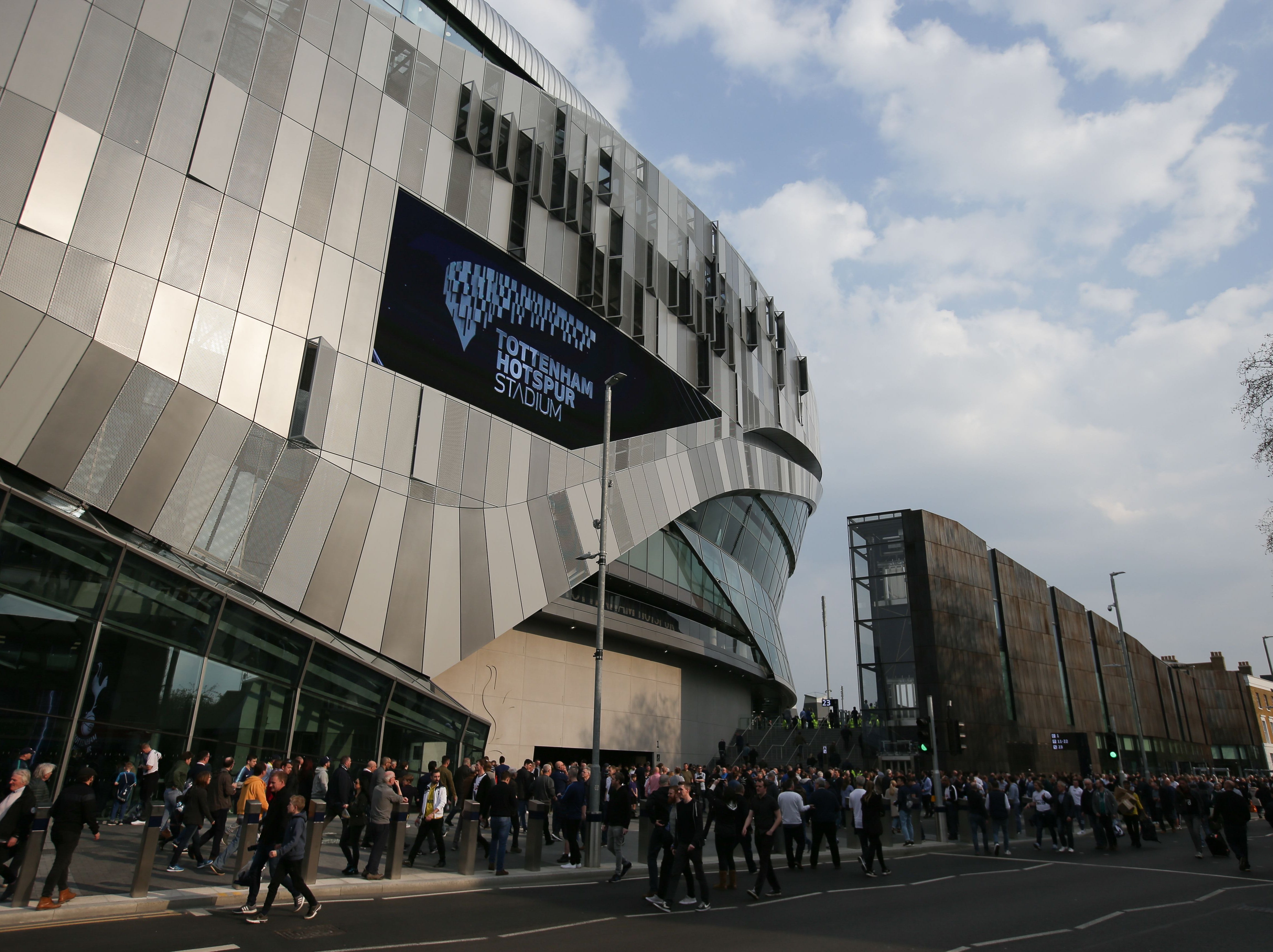 Tottenham Hotspur Stadium in north London