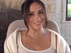 Meghan Markle pays tribute to children with star sign necklaces worn in 40th birthday video