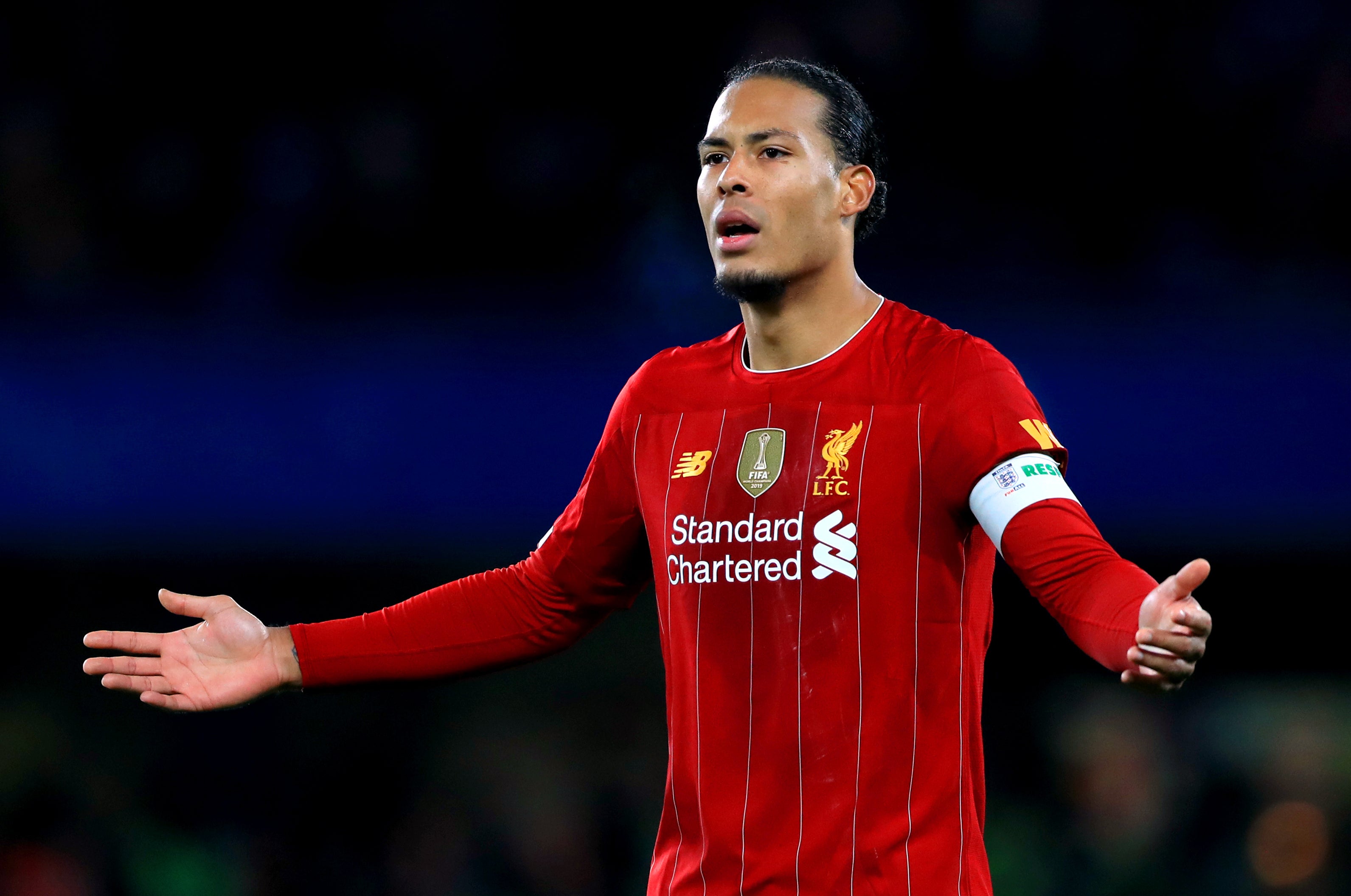 Virgil Van Dijk has stepped up his comeback from injury (Mike Egerton/PA)