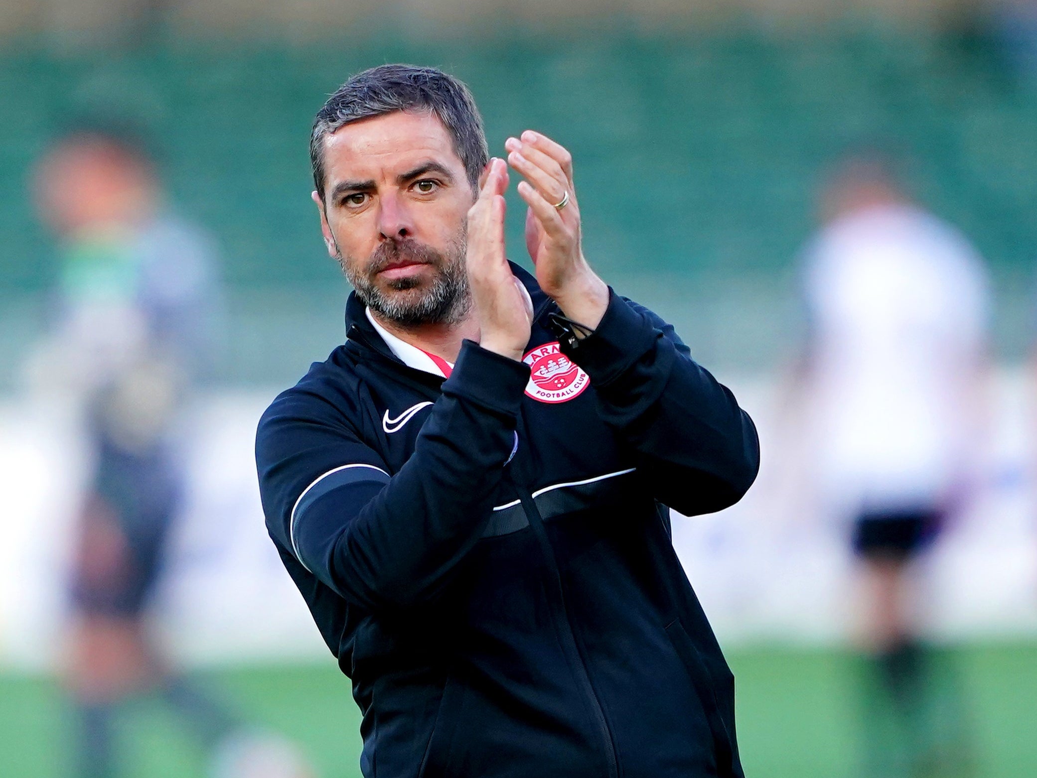 Larne manager Tiernan Lynch is ready for another huge night (Zac Goodwin/PA)