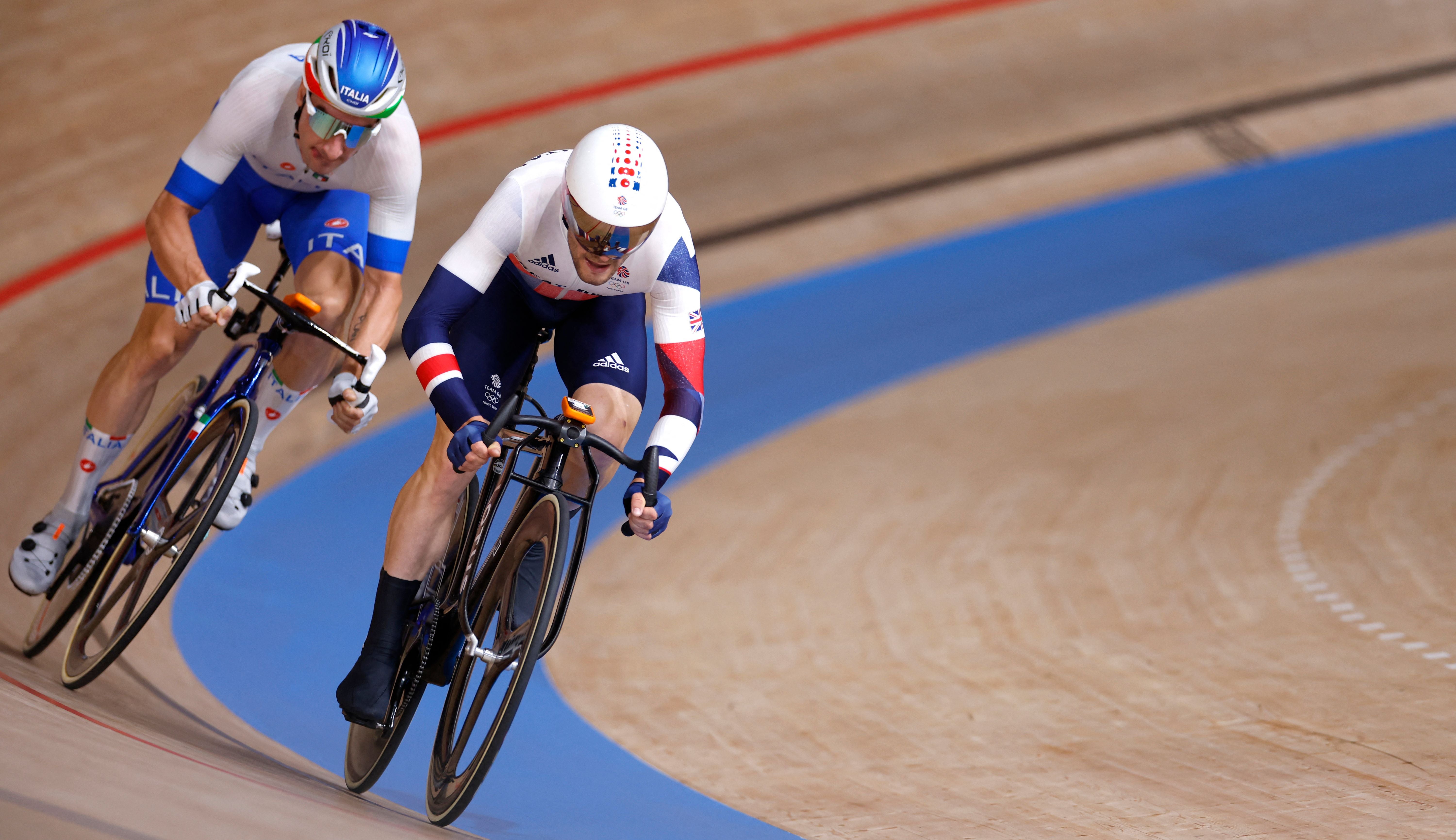 Matt Walls won gold ahead of defending champion Elia Viviani