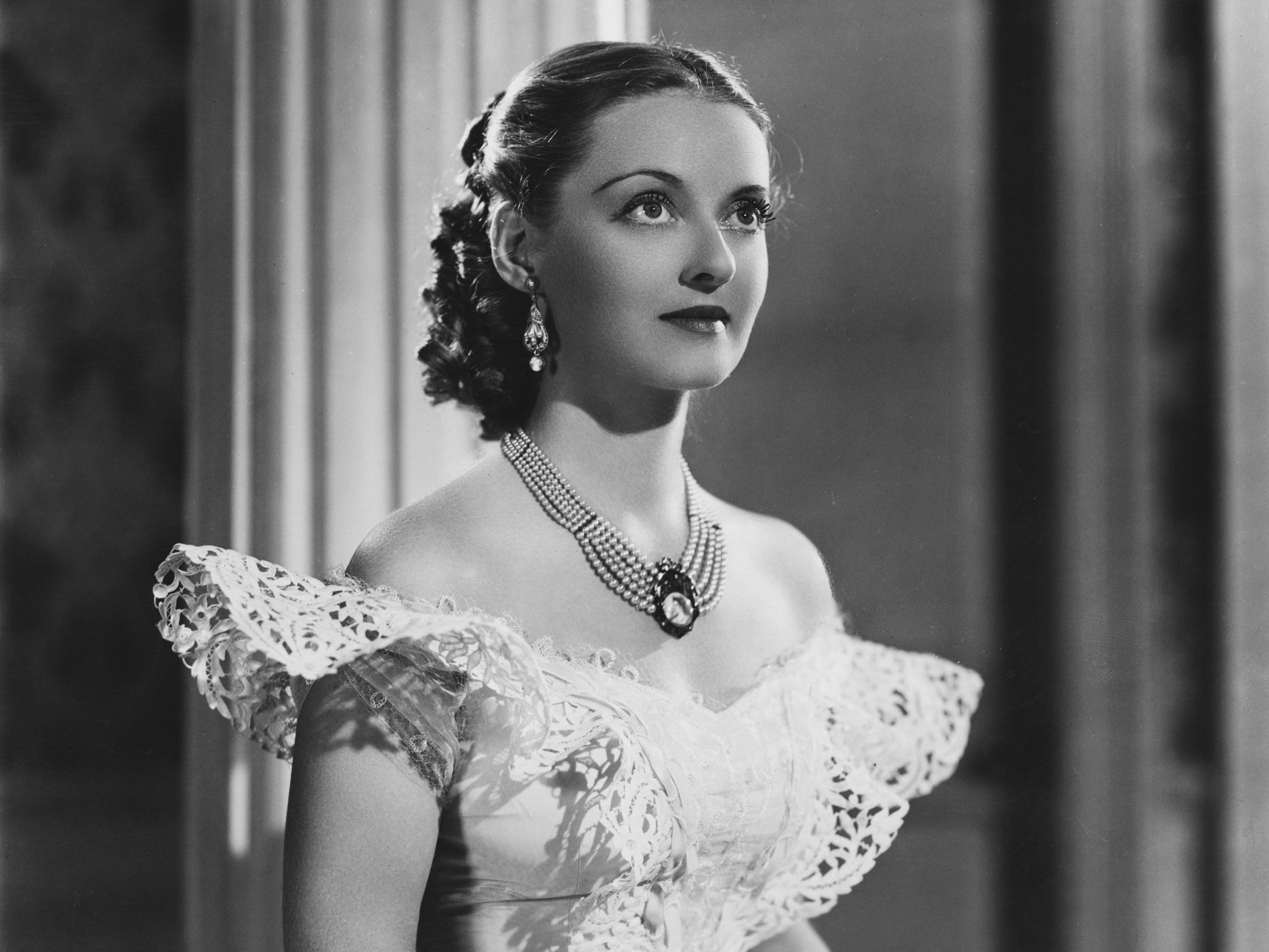 Bette Davis in ‘Jezebel’ in 1938, the year she was suspended by Warner Bros