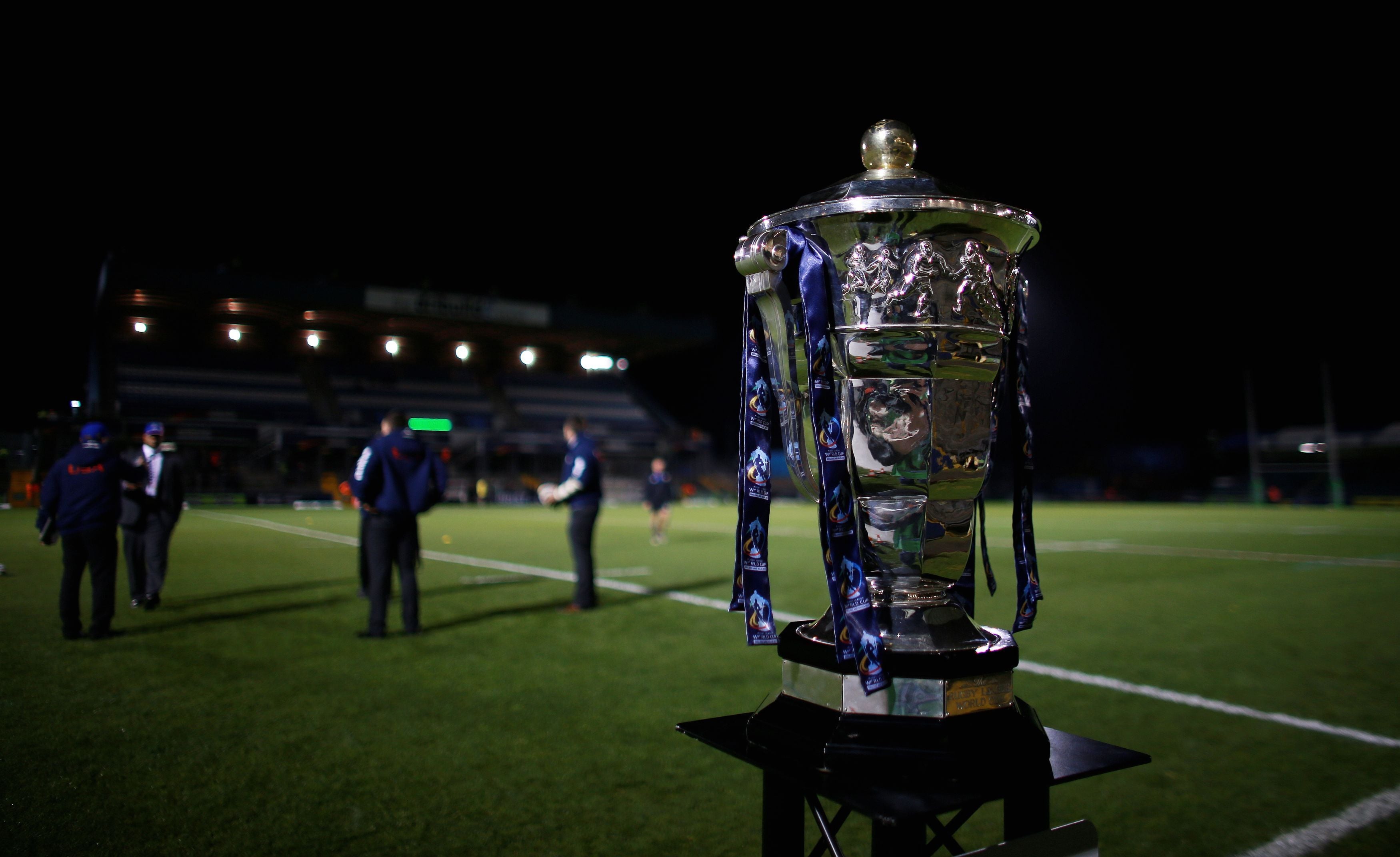 The World Cup trophy on display (PA Archive)