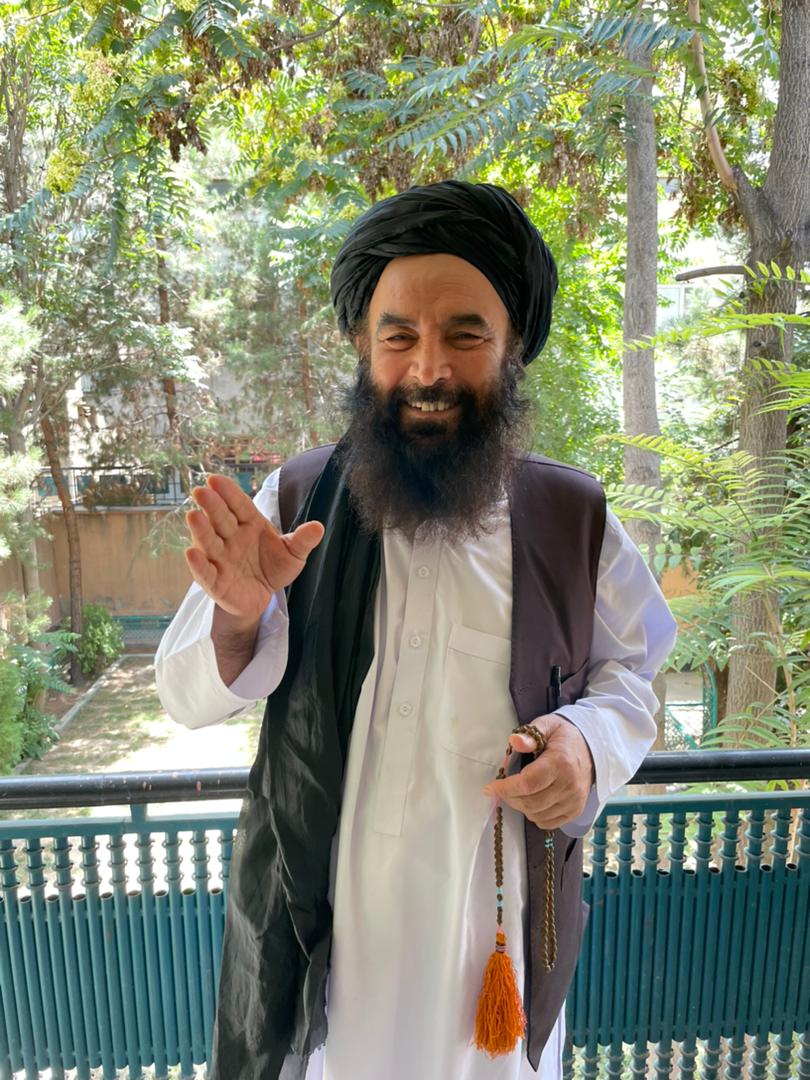 Agha at his home in Kabul