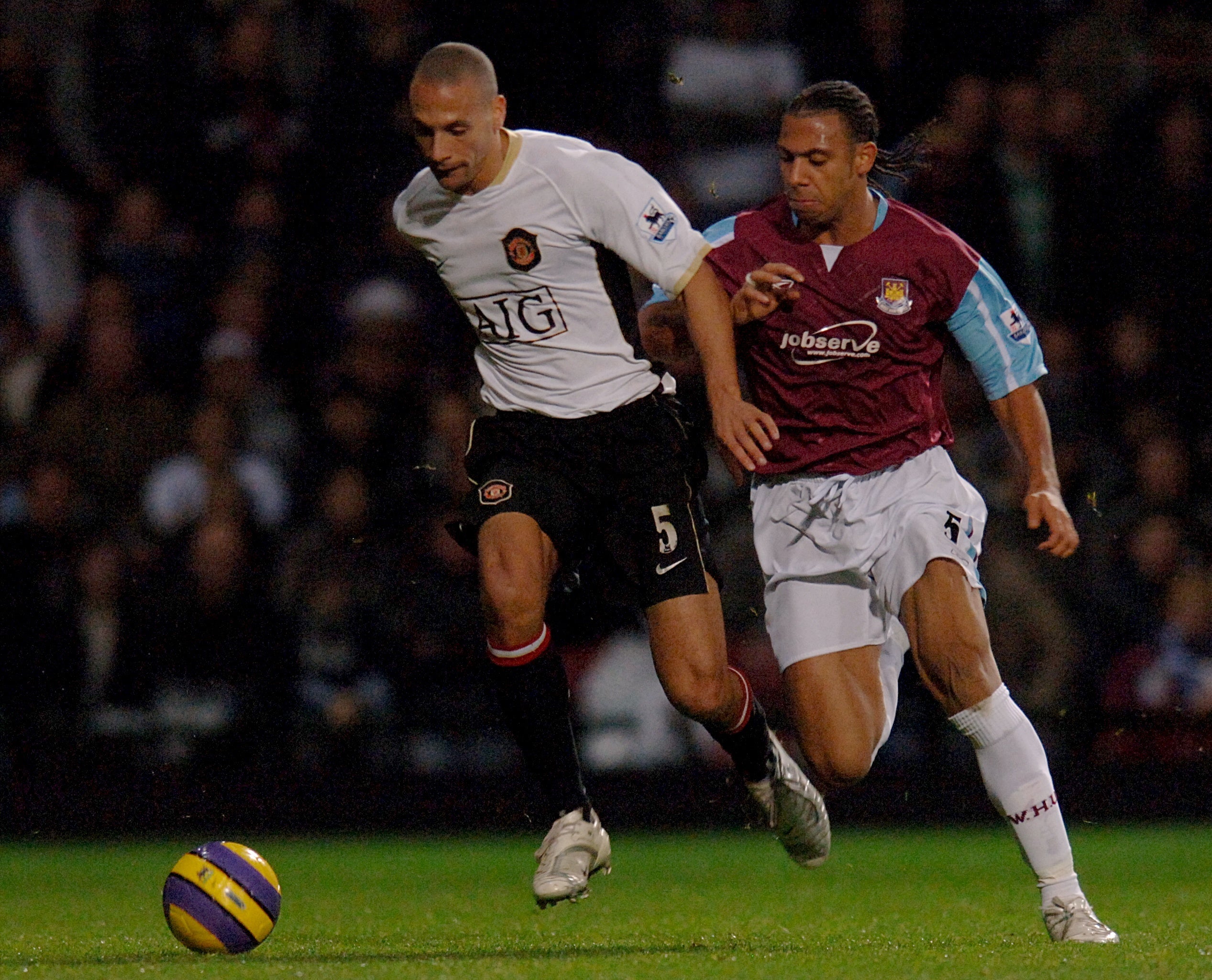 Rio Ferdinand, left, and brother Anton are backing a bid to buy West Ham (Sean Dempsey/PA)