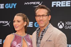 Ryan Reynolds says Blake Lively wrote lines in several of his films, including Deadpool