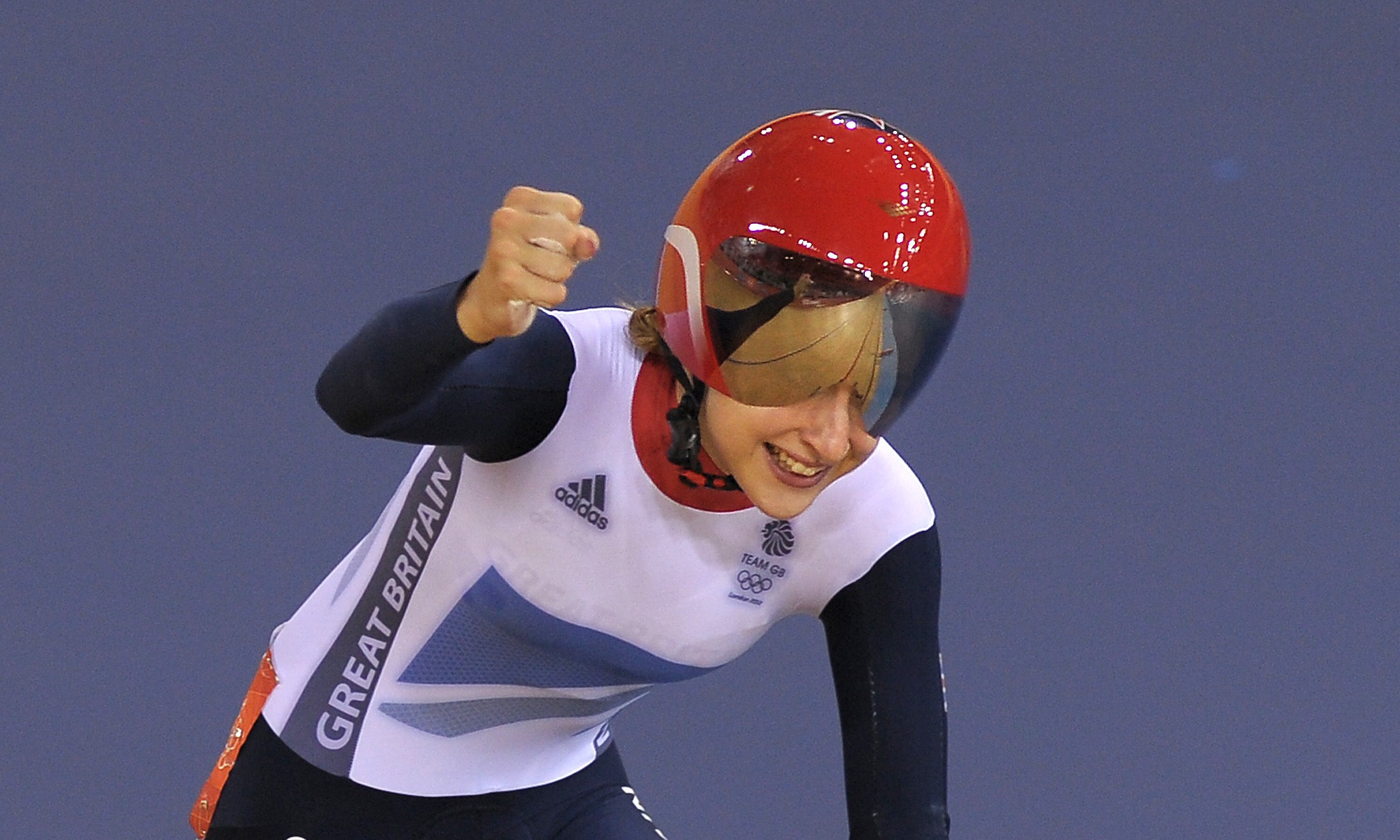 Trott powered to victory in the closing time trial to win omnium gold in London (Tim Ireland/PA)