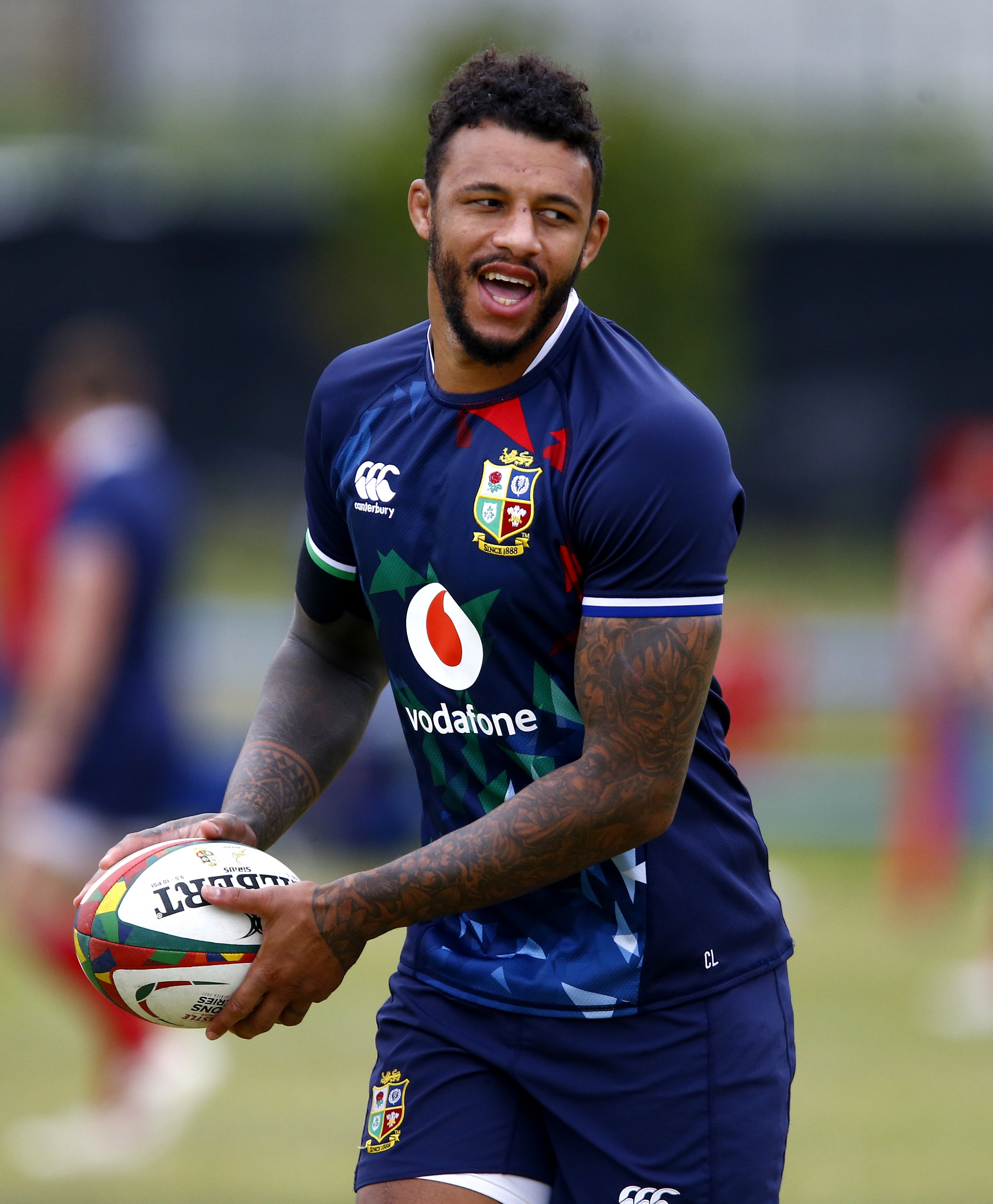 Courtney Lawes says the Lions must avoid any “handbags” from South Africa (Steve Haag/PA)