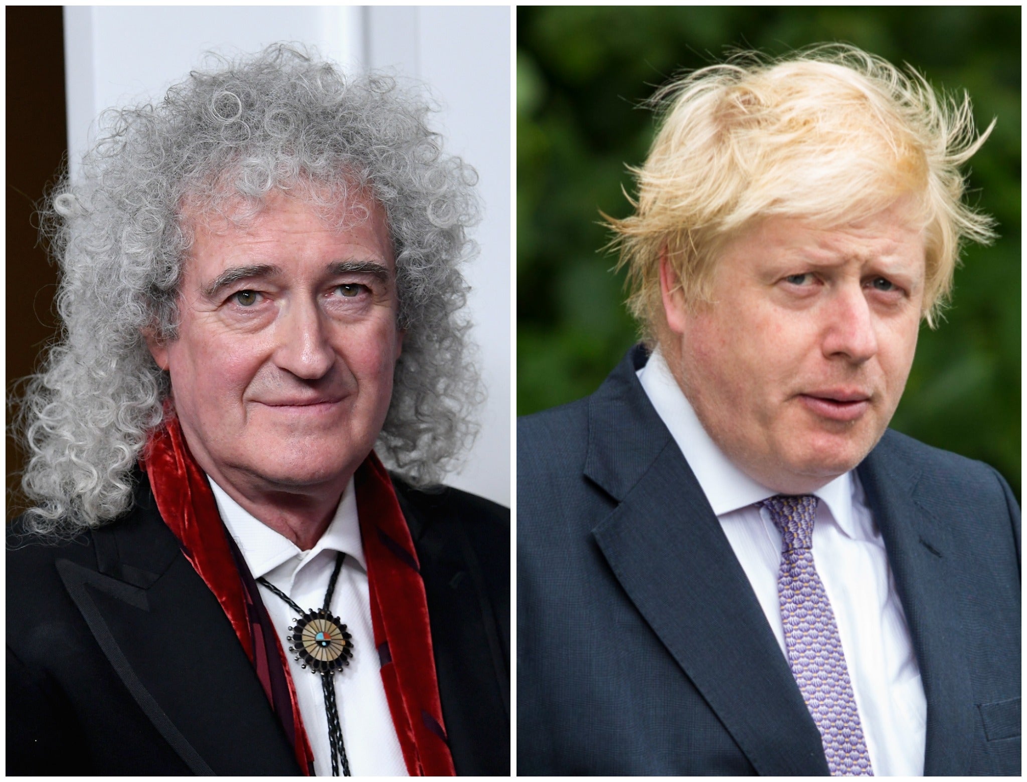 Brian May has criticised Boris Johnson for his handling of the pandemic