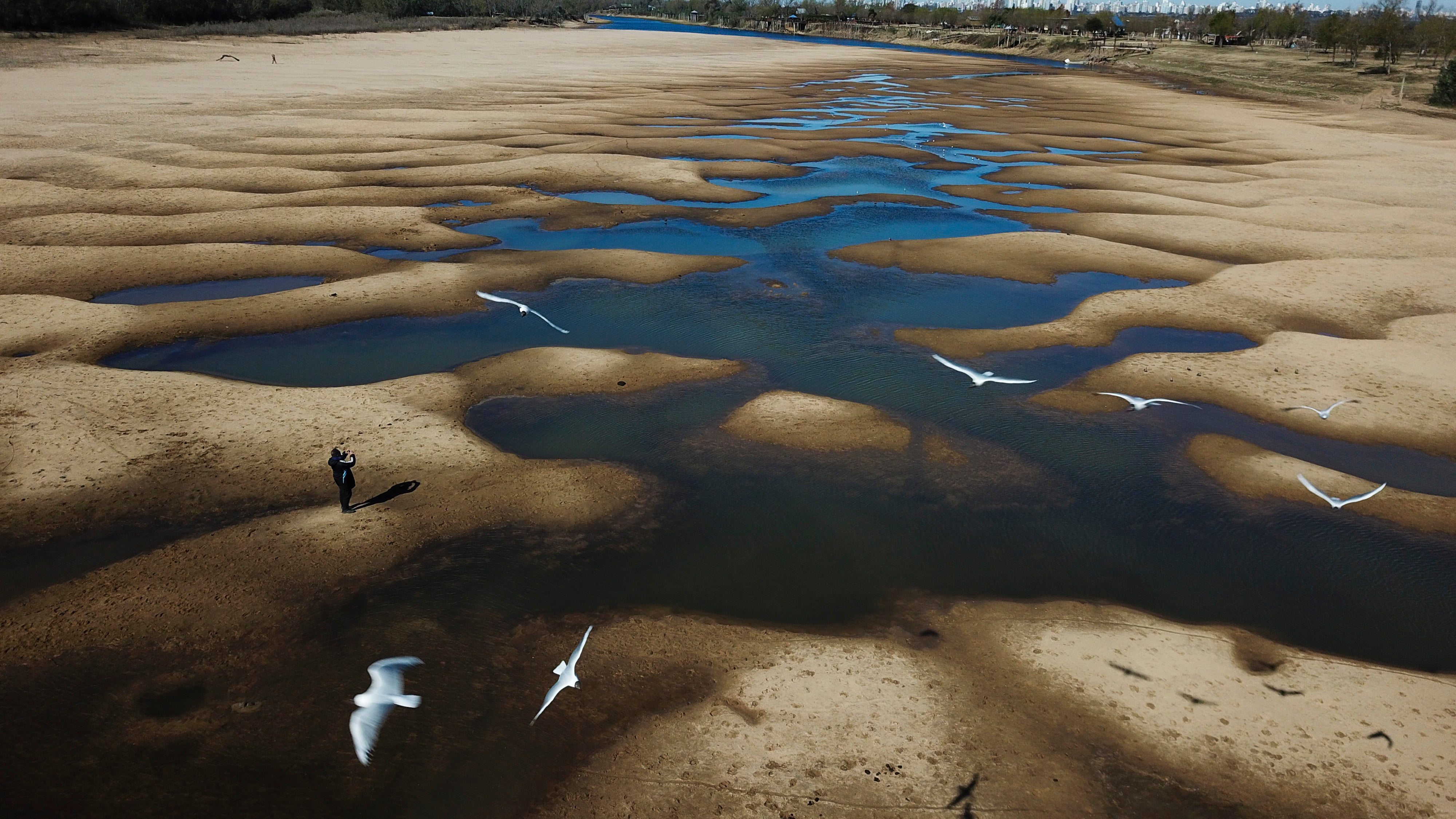 APTOPIX Argentina Parana River