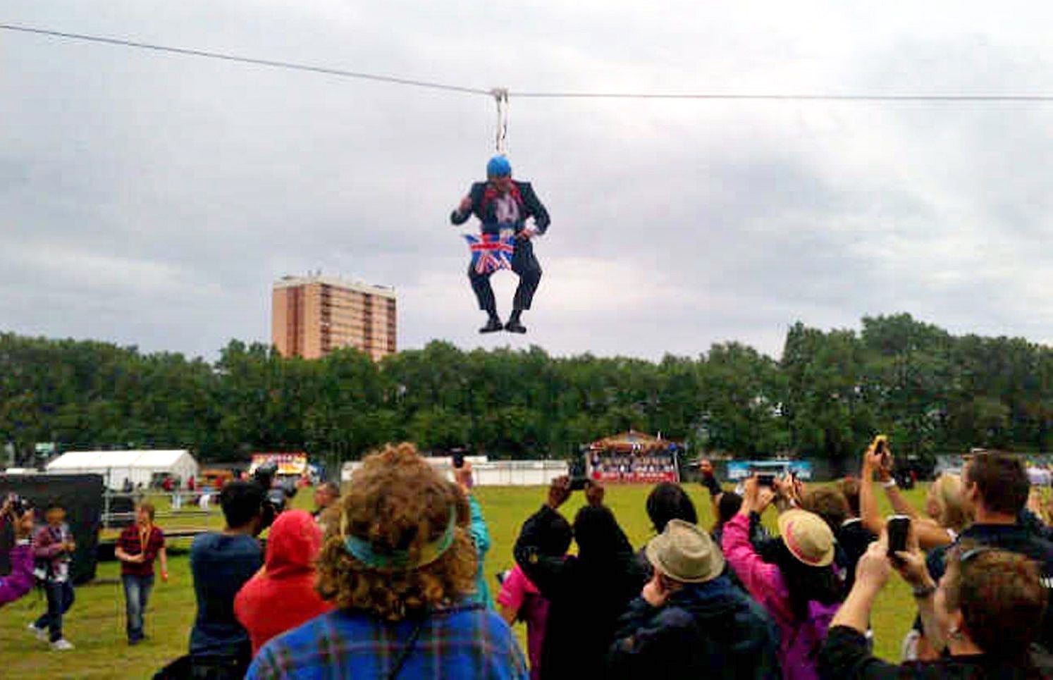 Flawed character: he can get stuck on a zip wire but he’s still seen as a great sport