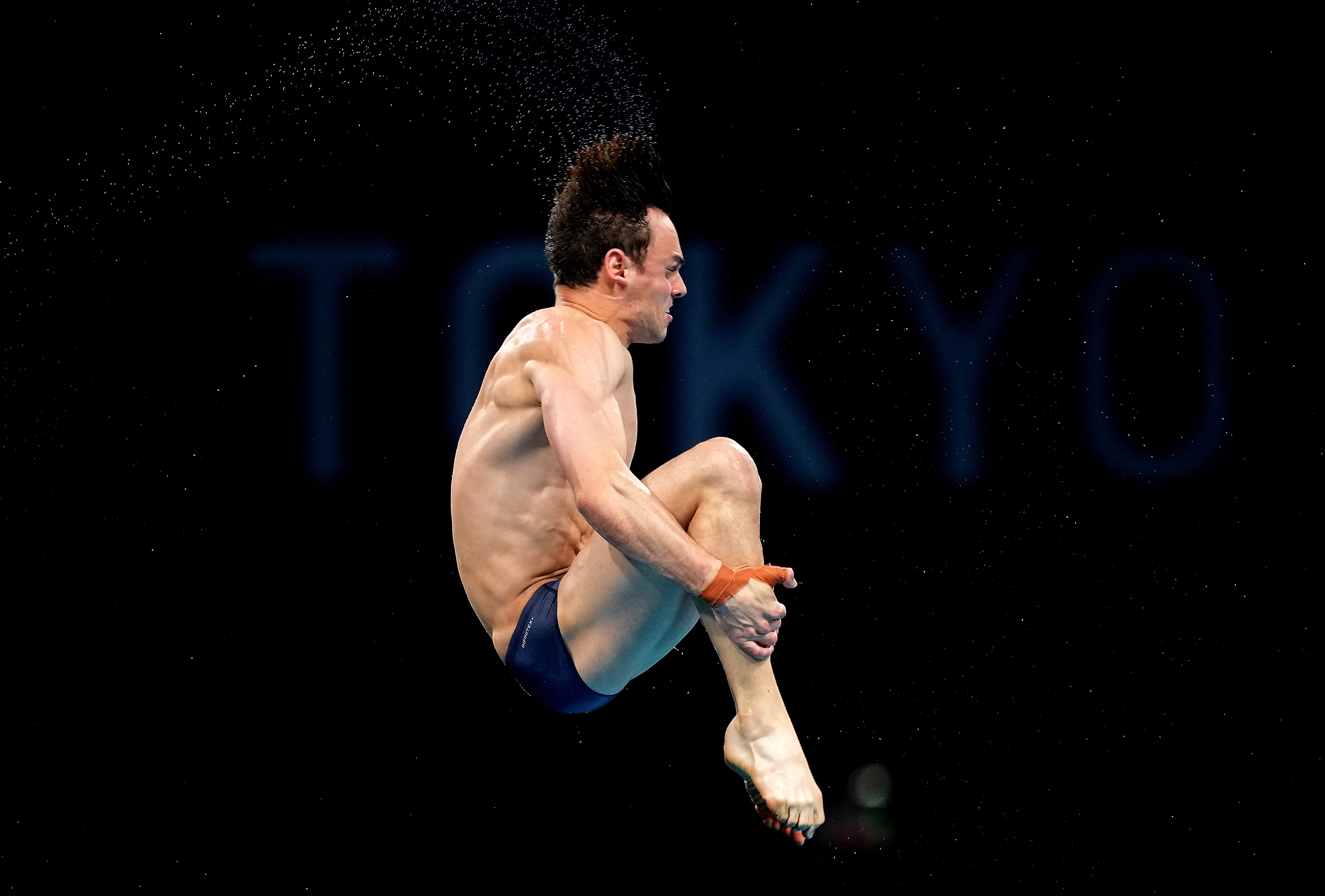 Tom Daley finished third in the men’s 10m platform final (Joe Giddens/PA)