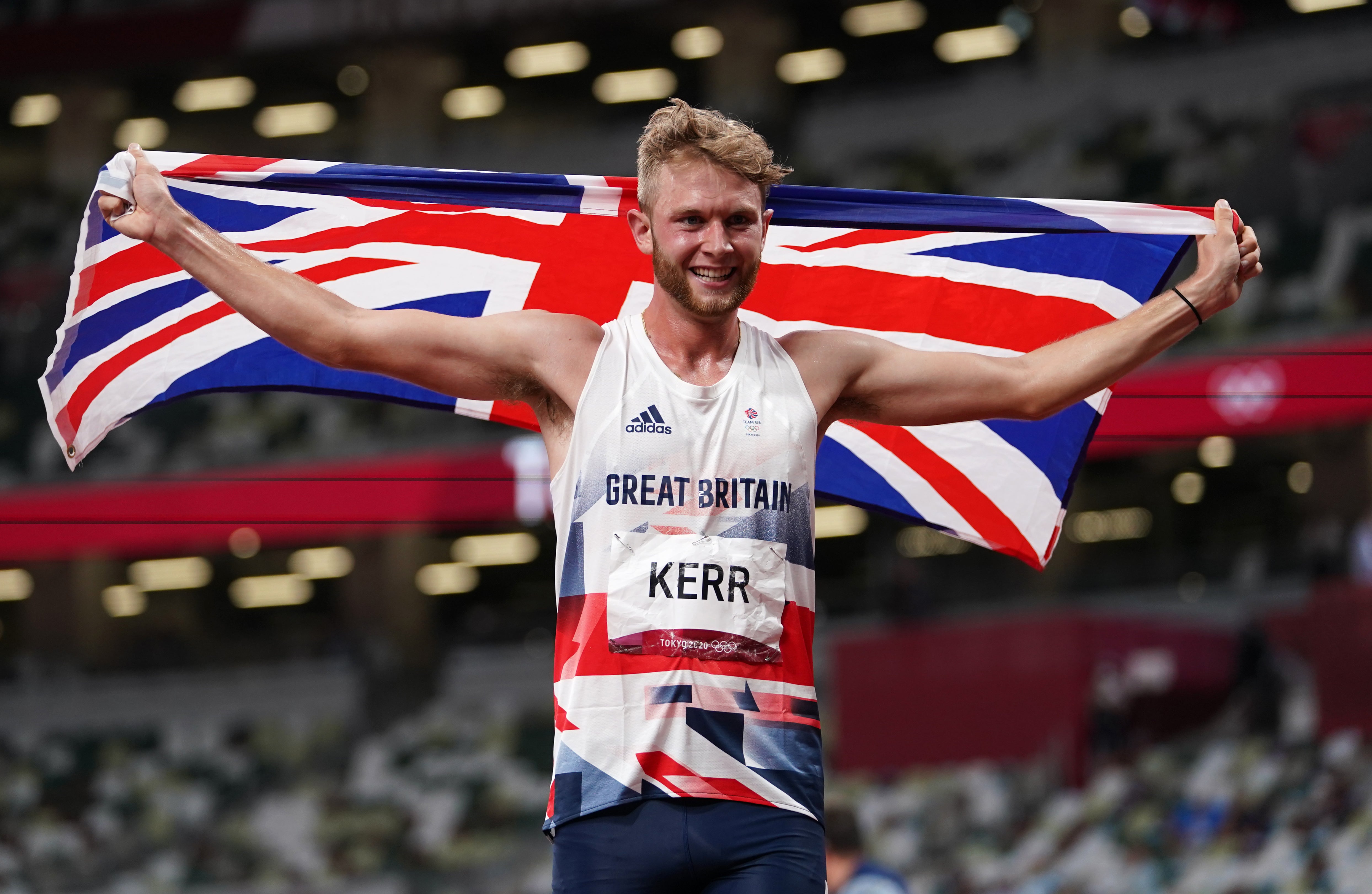 Josh Kerr finished third in the men’s 1,500m (Martin Rickett/PA)