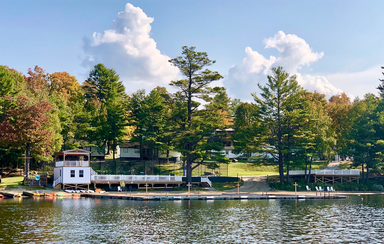 A view of Camp Lenox, Massachusetts