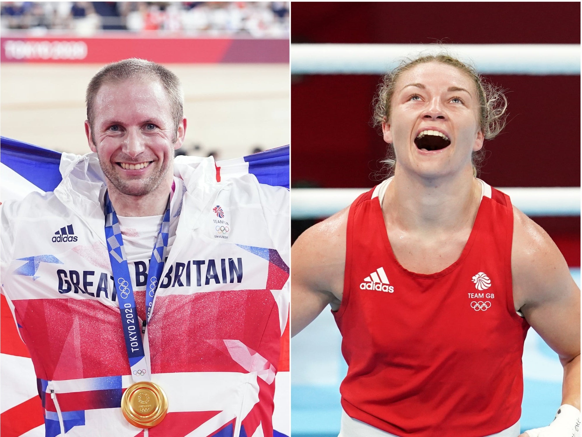 Jason Kenny and Lauren Price (Danny Lawson/Martin Rickett/PA)