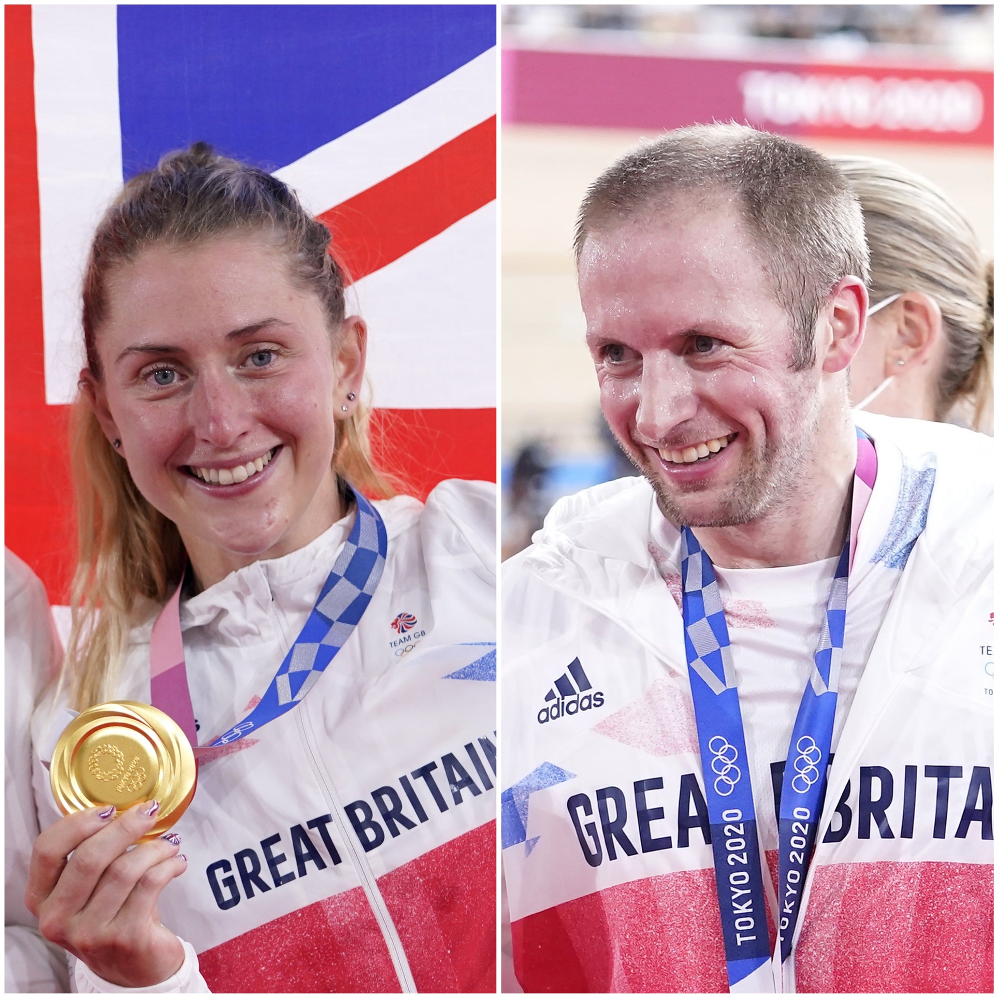 Laura and Jason Kenny (Danny Lawson/PA)