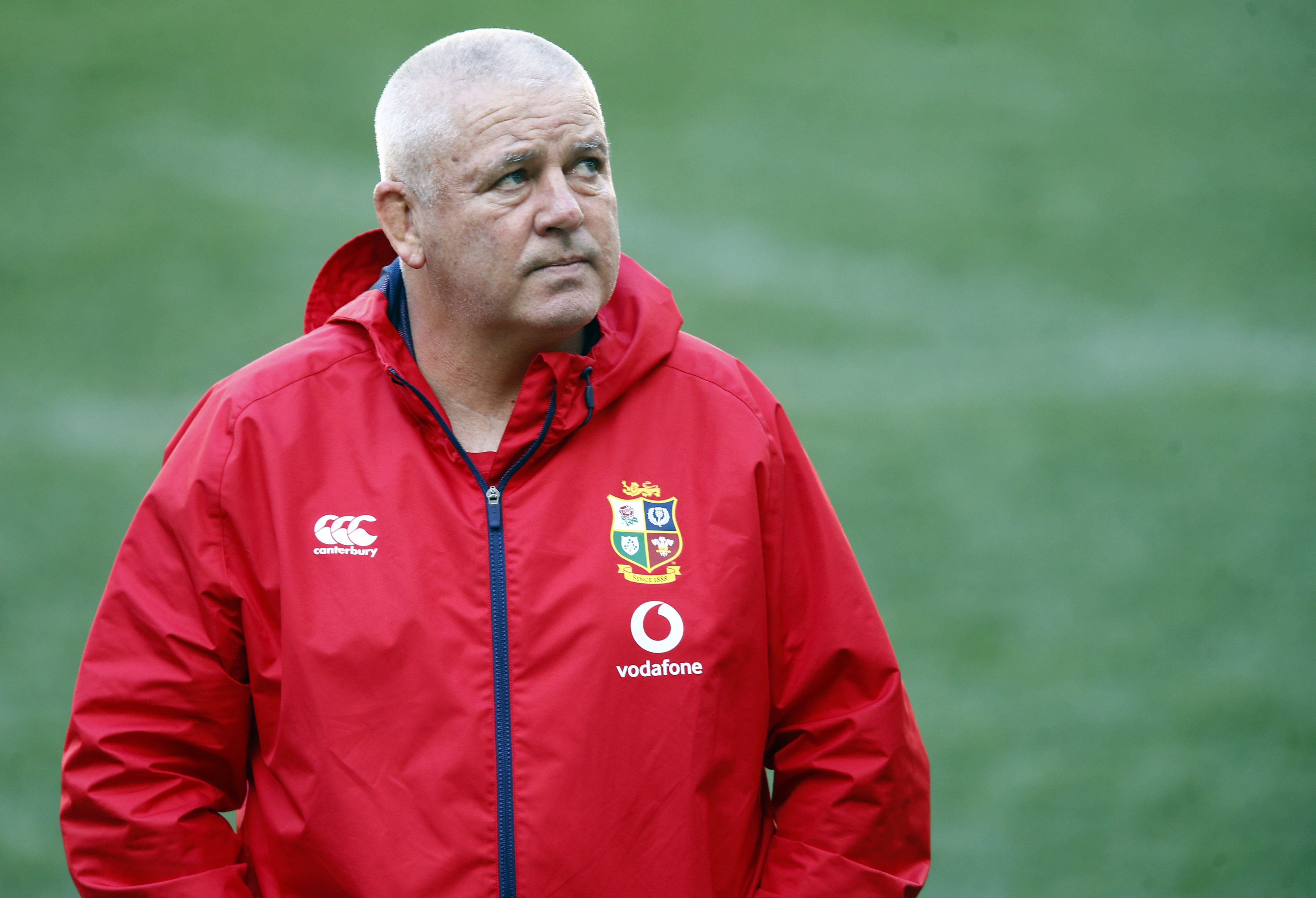 Warren Gatland was head coach of the Lions on the last three tours