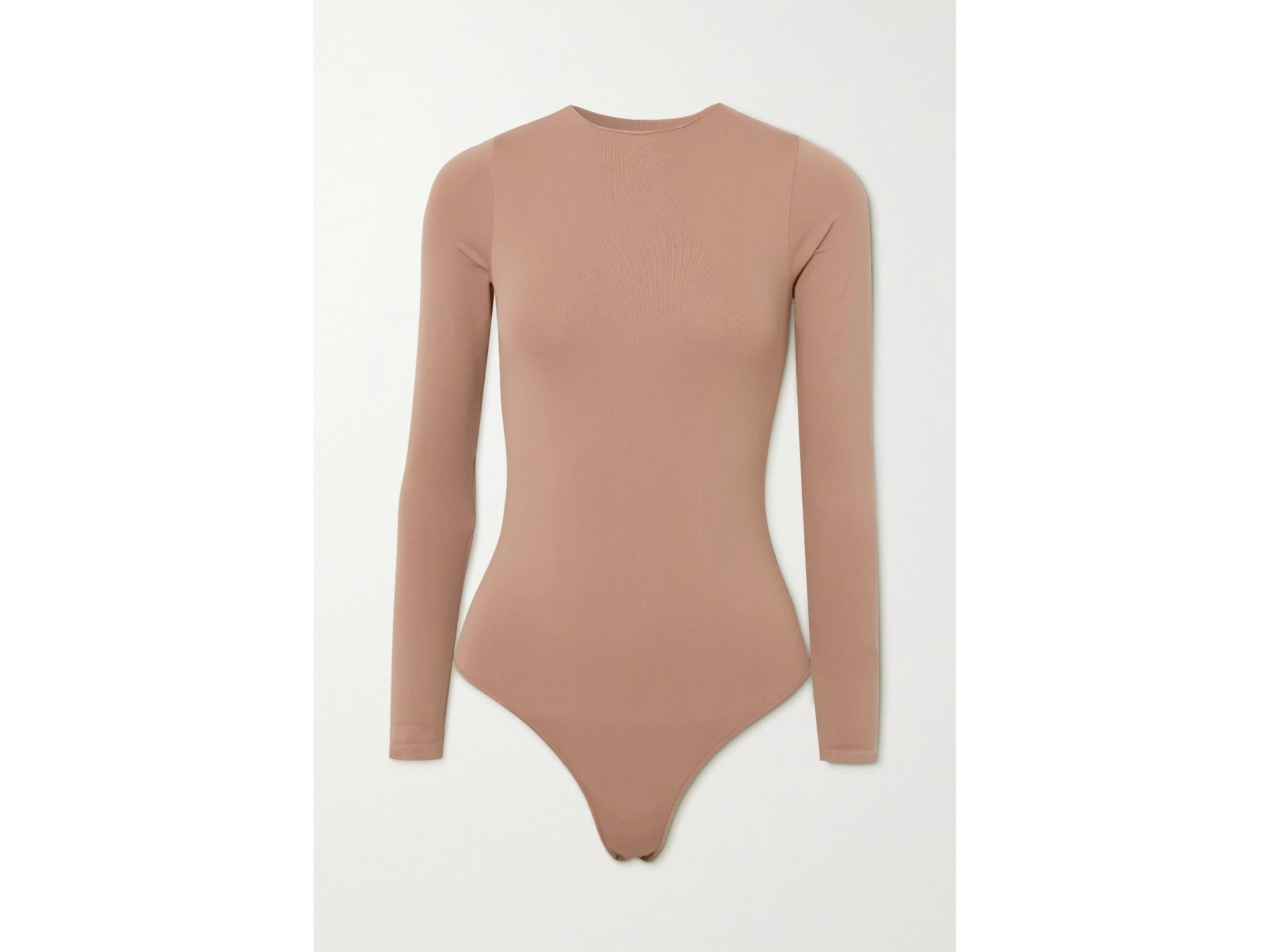 Skims essential crew neck thong bodysuit indybest