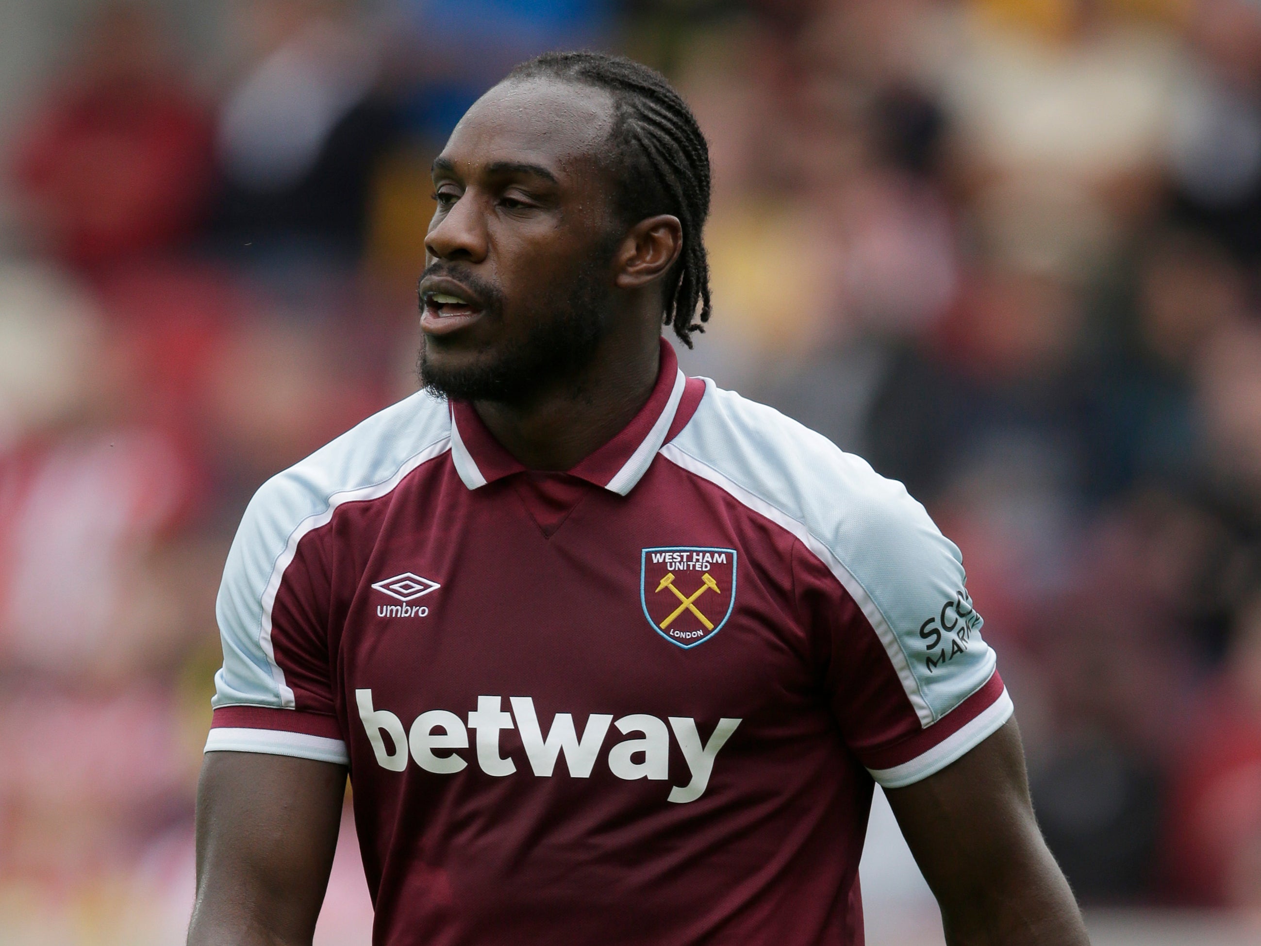 West Ham striker Michail Antonio