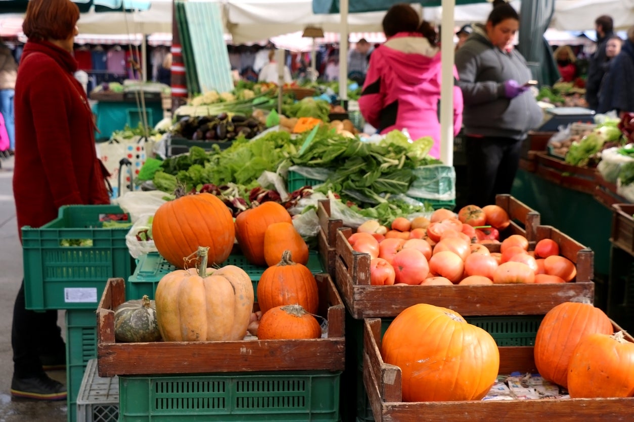 Head to Ljubljana Market for fresh produce