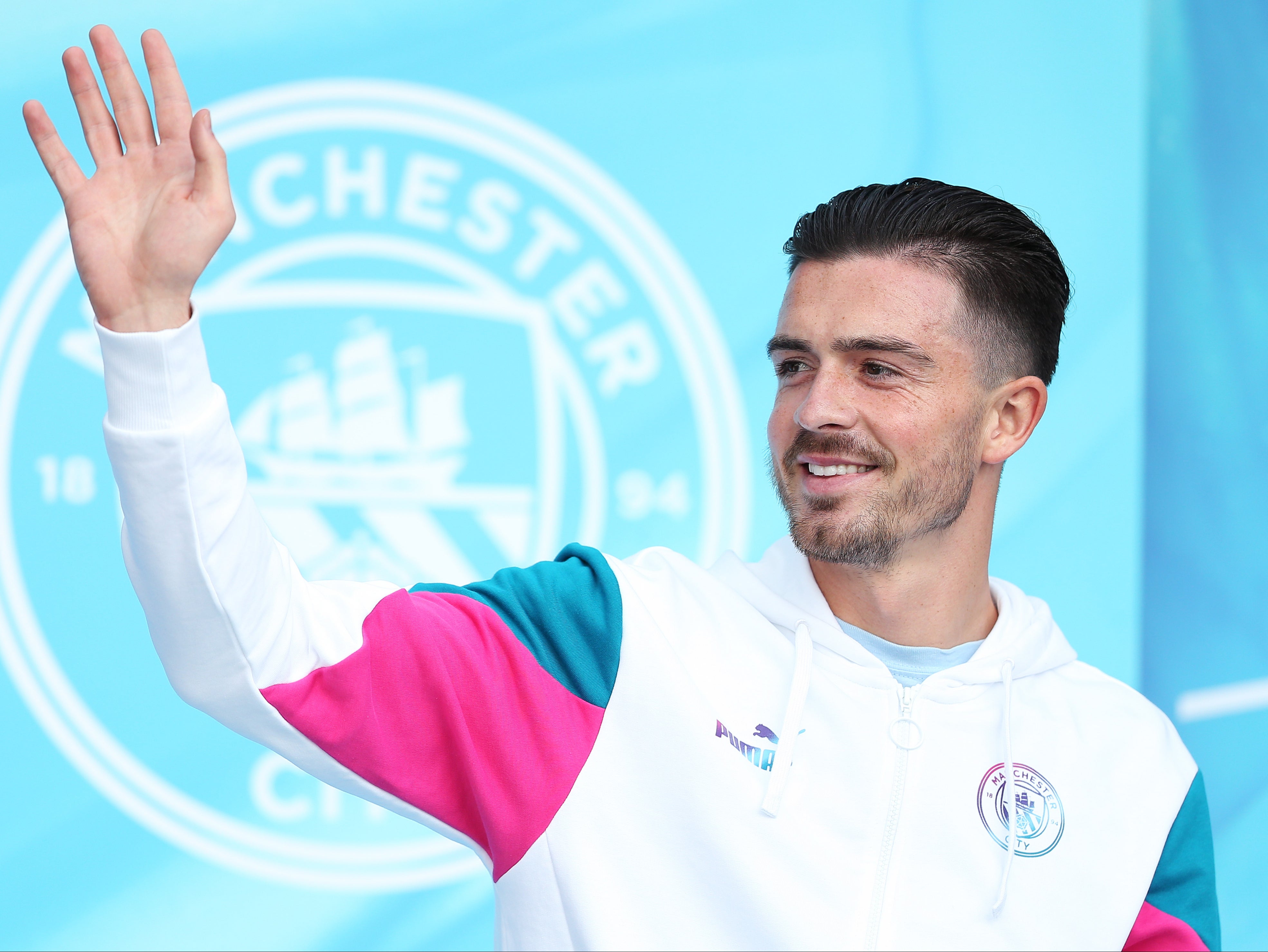 Manchester City’s record signing Jack Grealish