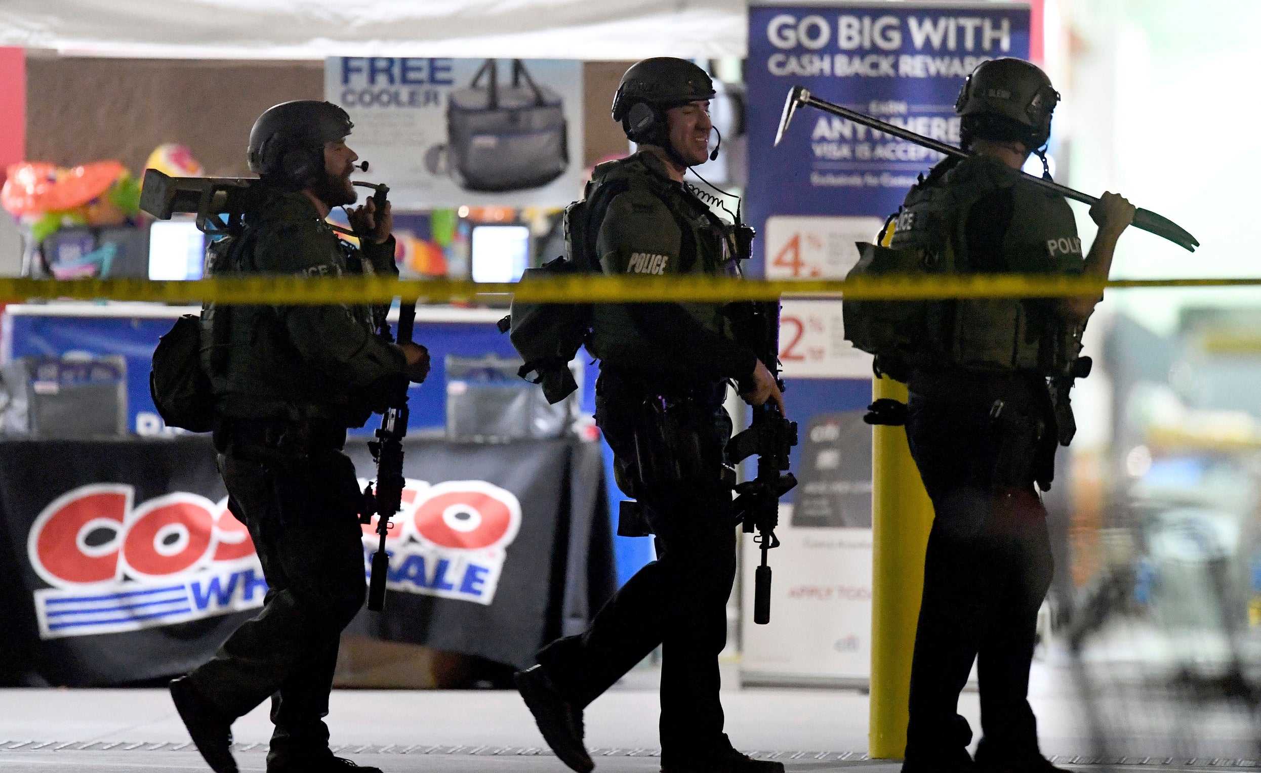 Law enforcement officers in California.