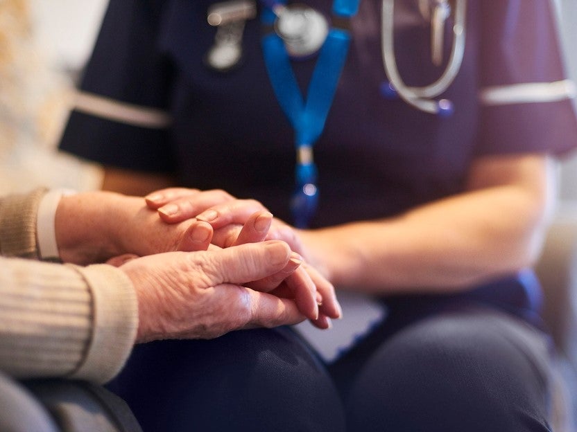 The algorithm compares what it is seeing with thousands of scans of patients already known to have with the condition