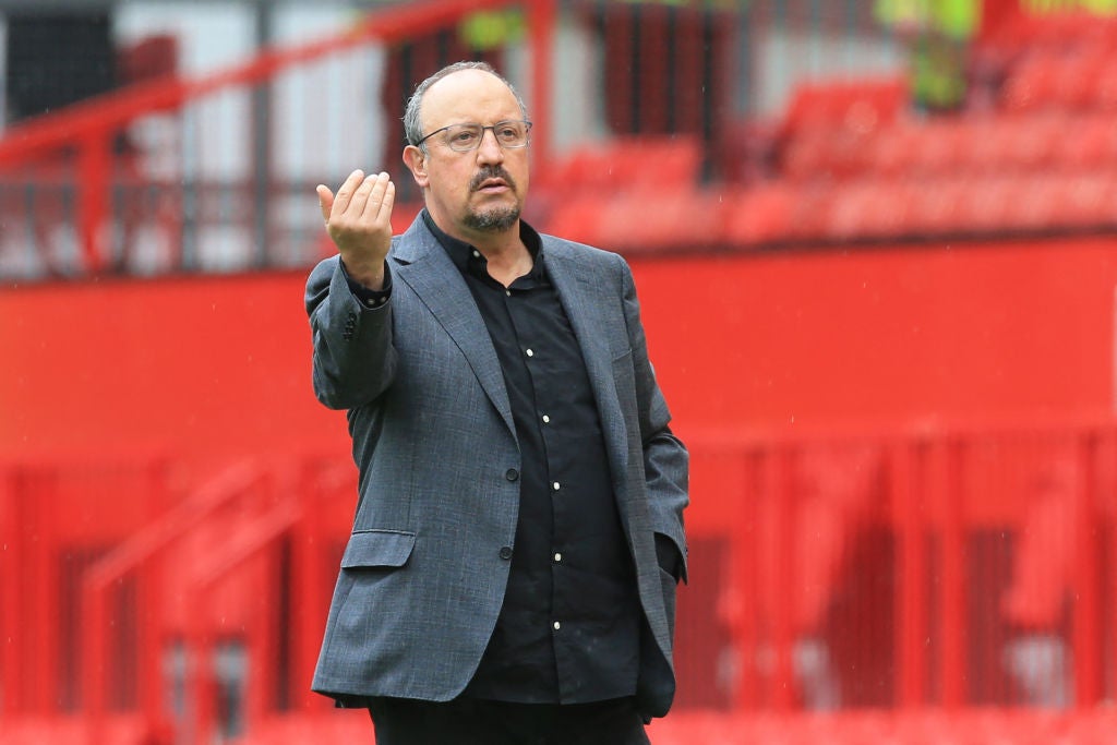 Benitez, the former Liverpool manager, is under pressure to deliver instant results at Goodison